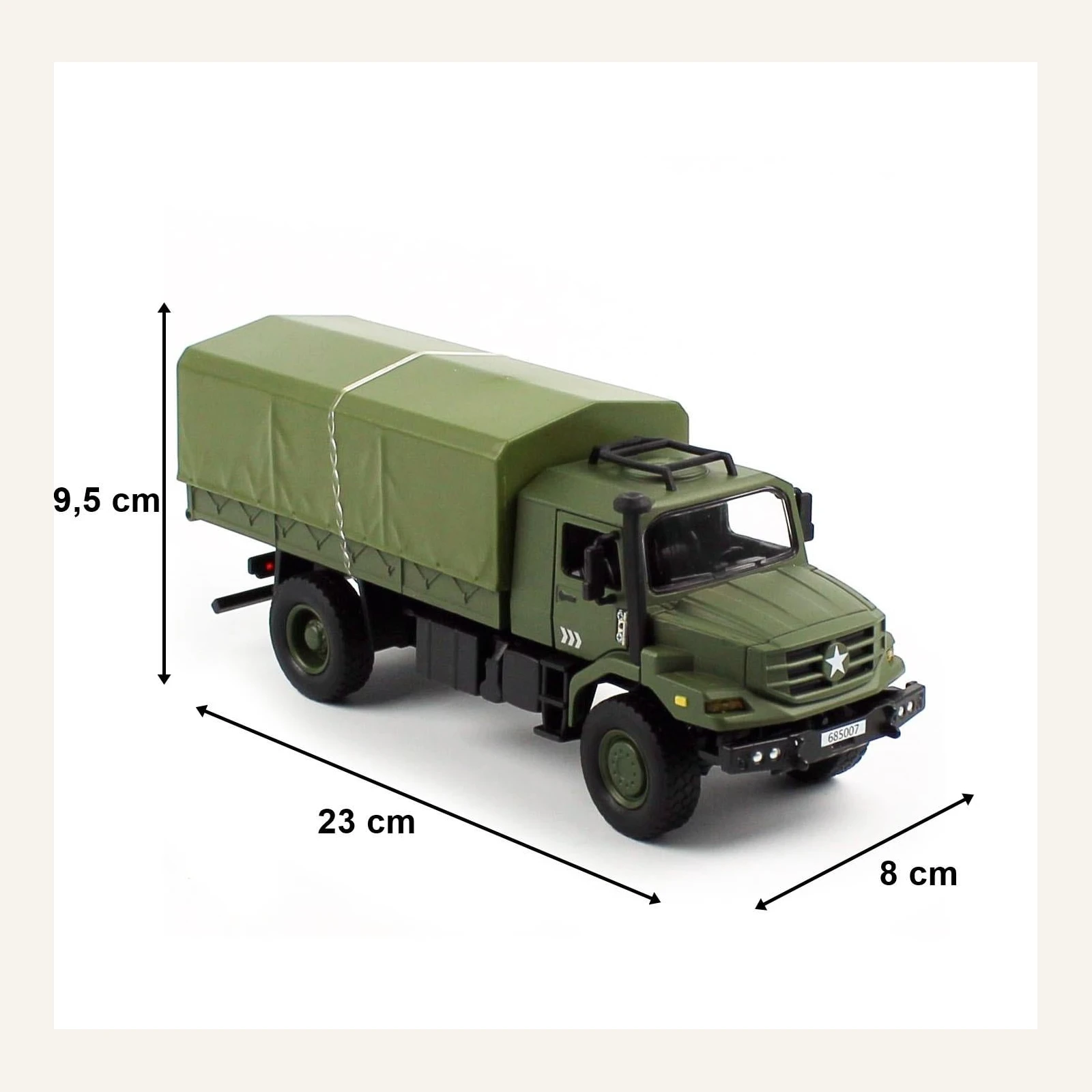 Kaidiwei 685007 1/35 Ölçek, Tenteli Askeri Kamyon