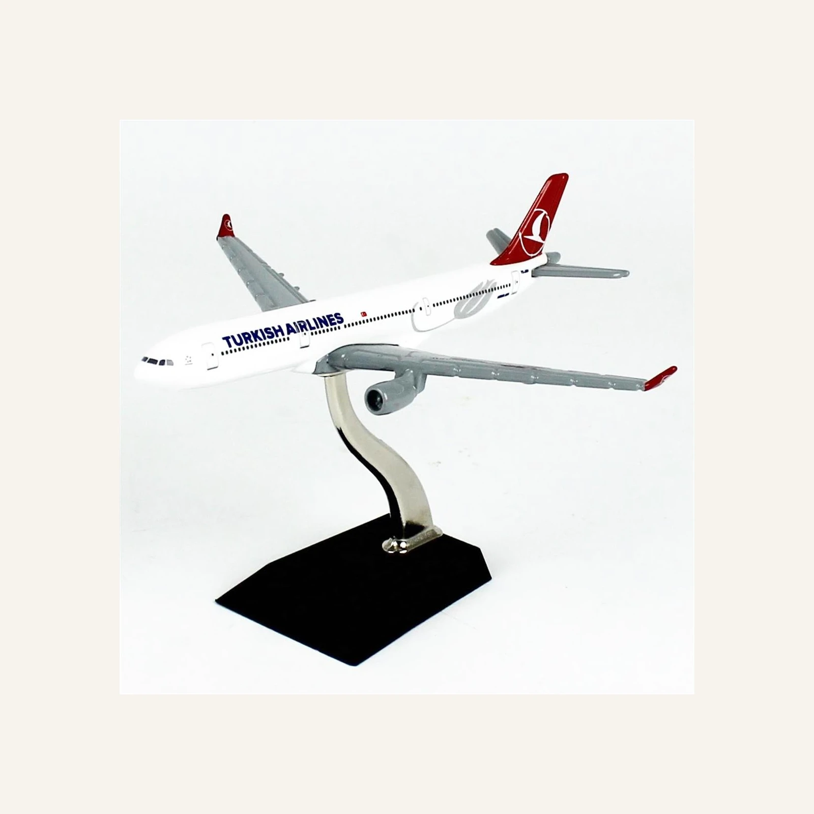 THY055 1/400 Ölçek, Turkish Airlines Logolu Boeing B737-800 Yolcu Uçağı