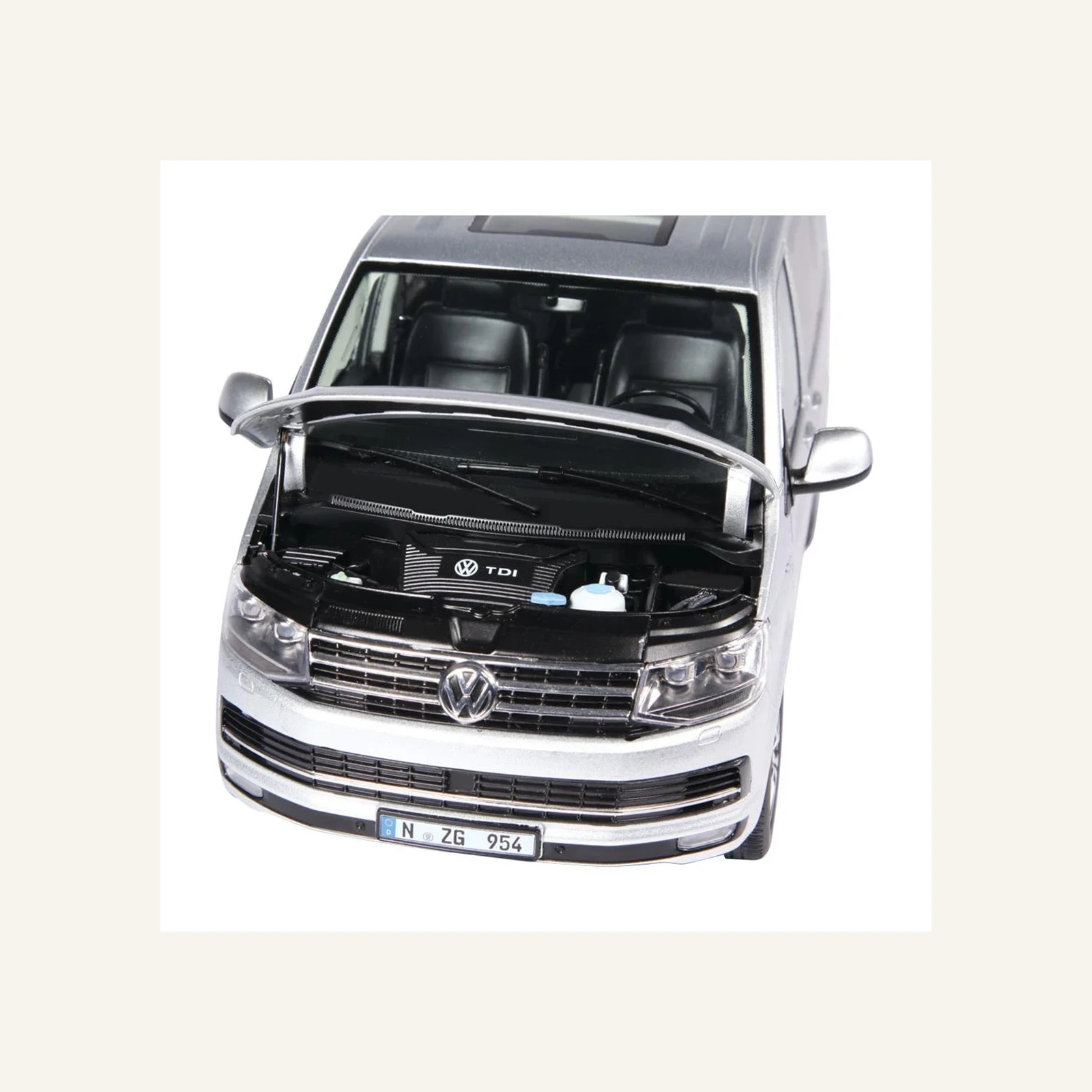 NZG 0954/55 1/18 Ölçek, VW T 6.1 Multivan Minibüs, Gümüş