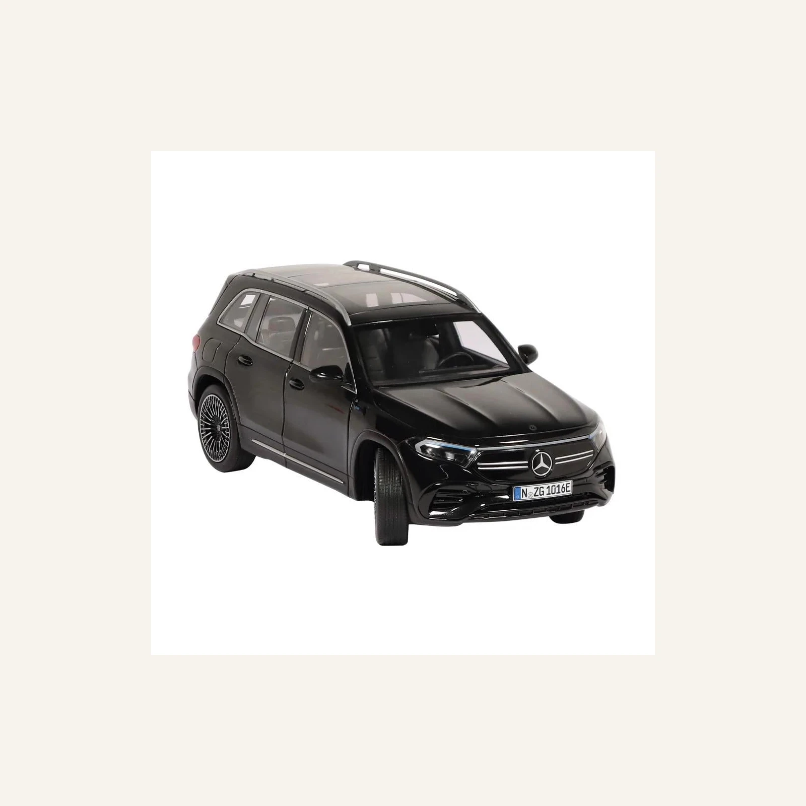 NZG 1016/51 1/18 Ölçek, Mercedes-Benz EQB Araba, X243 , Metalik Siyah