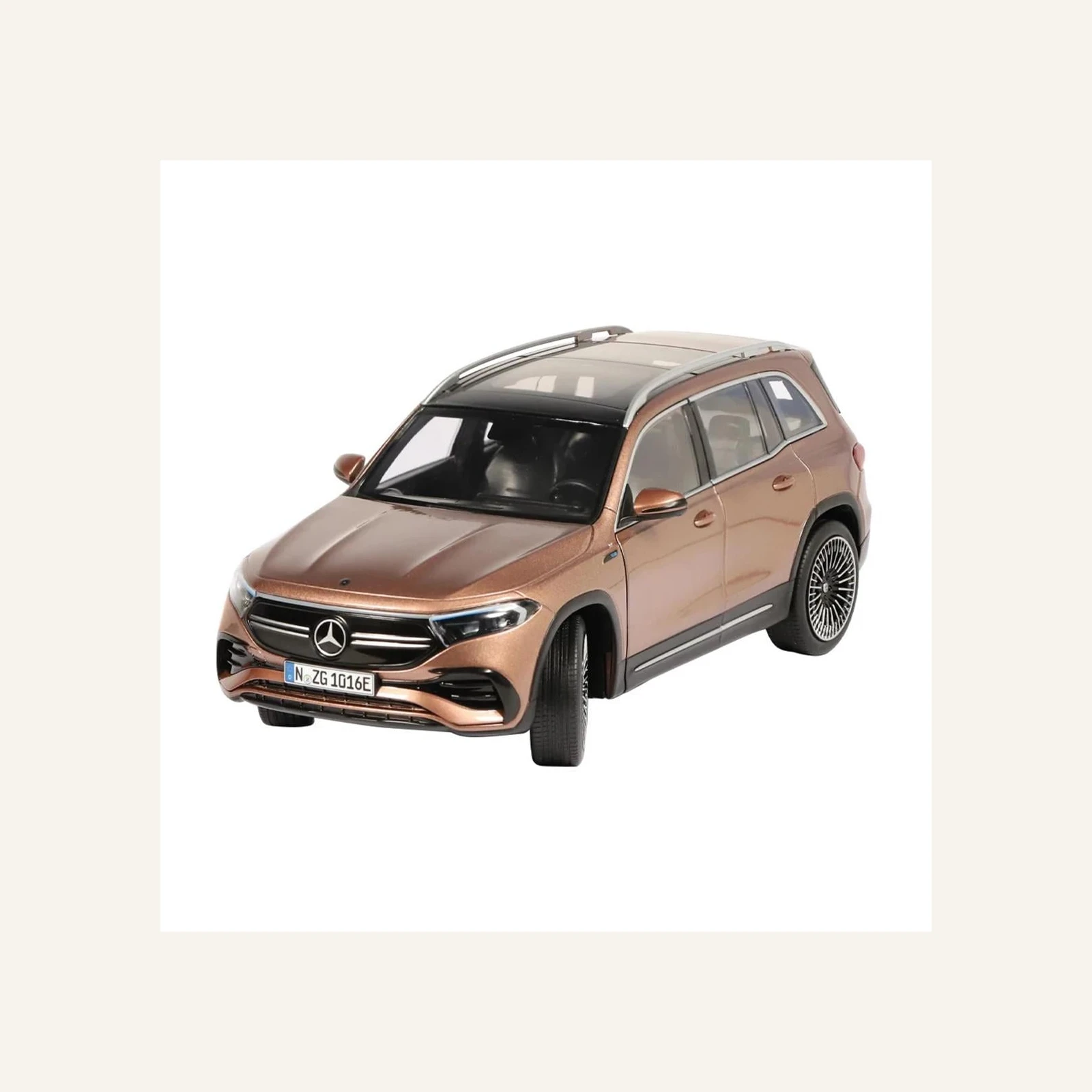 NZG 1016/61 1/18 Ölçek, Mercedes-Benz EQB, X243 Araba, Metalik Gül Kırmızısı