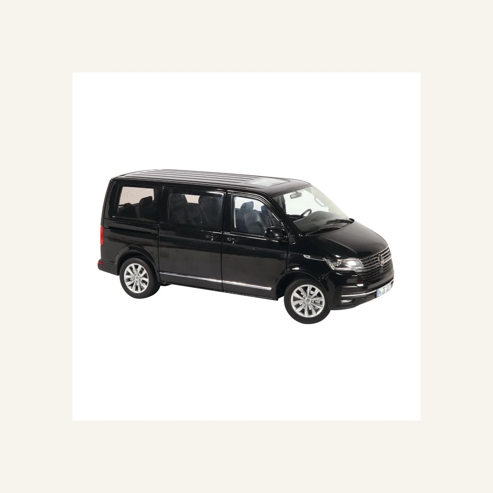 NZG 1017/50 1/18 Ölçek, VW T 6.1 Multivan Highline Minibüs, Siyah