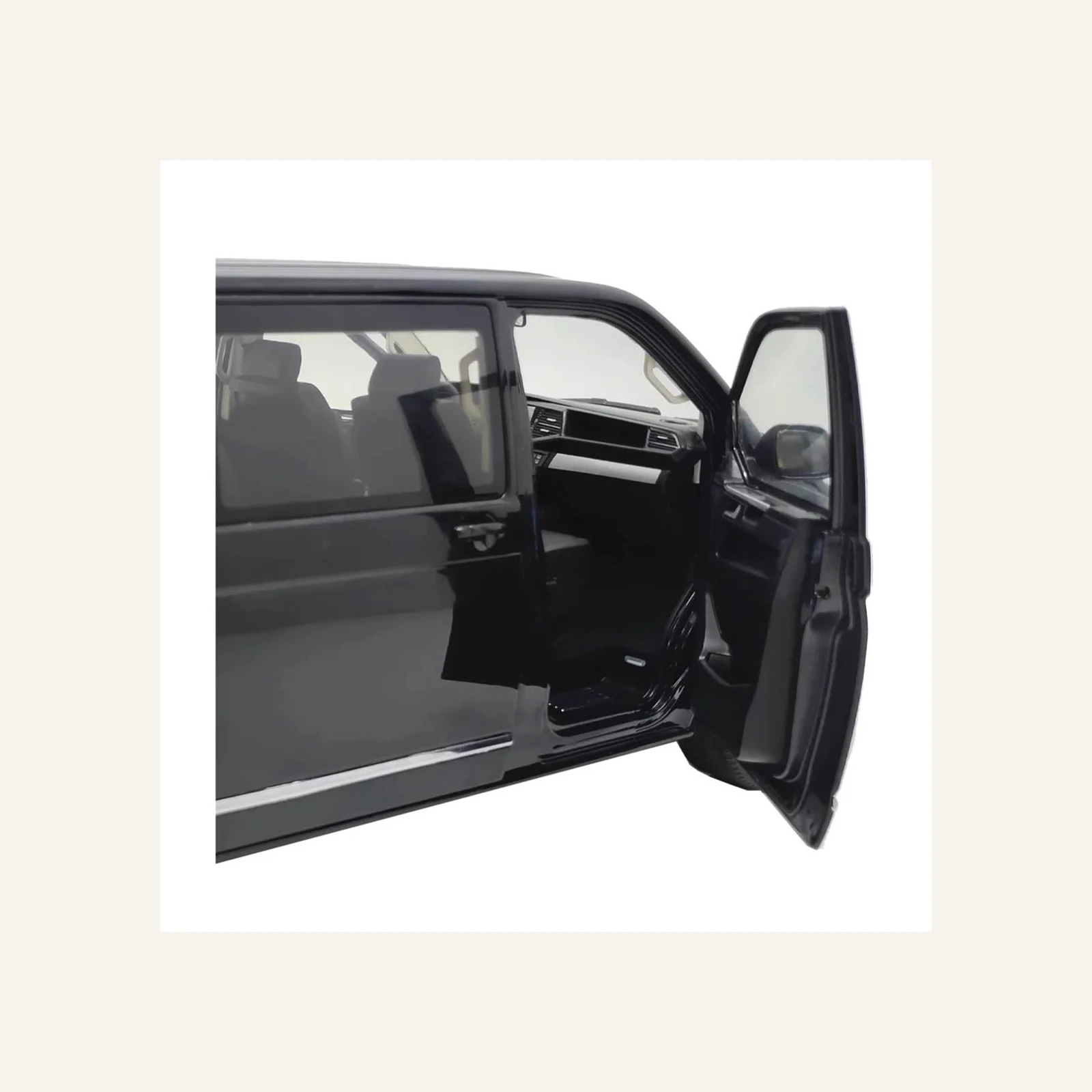 NZG 1017/50 1/18 Ölçek, VW T 6.1 Multivan Highline Minibüs, Siyah