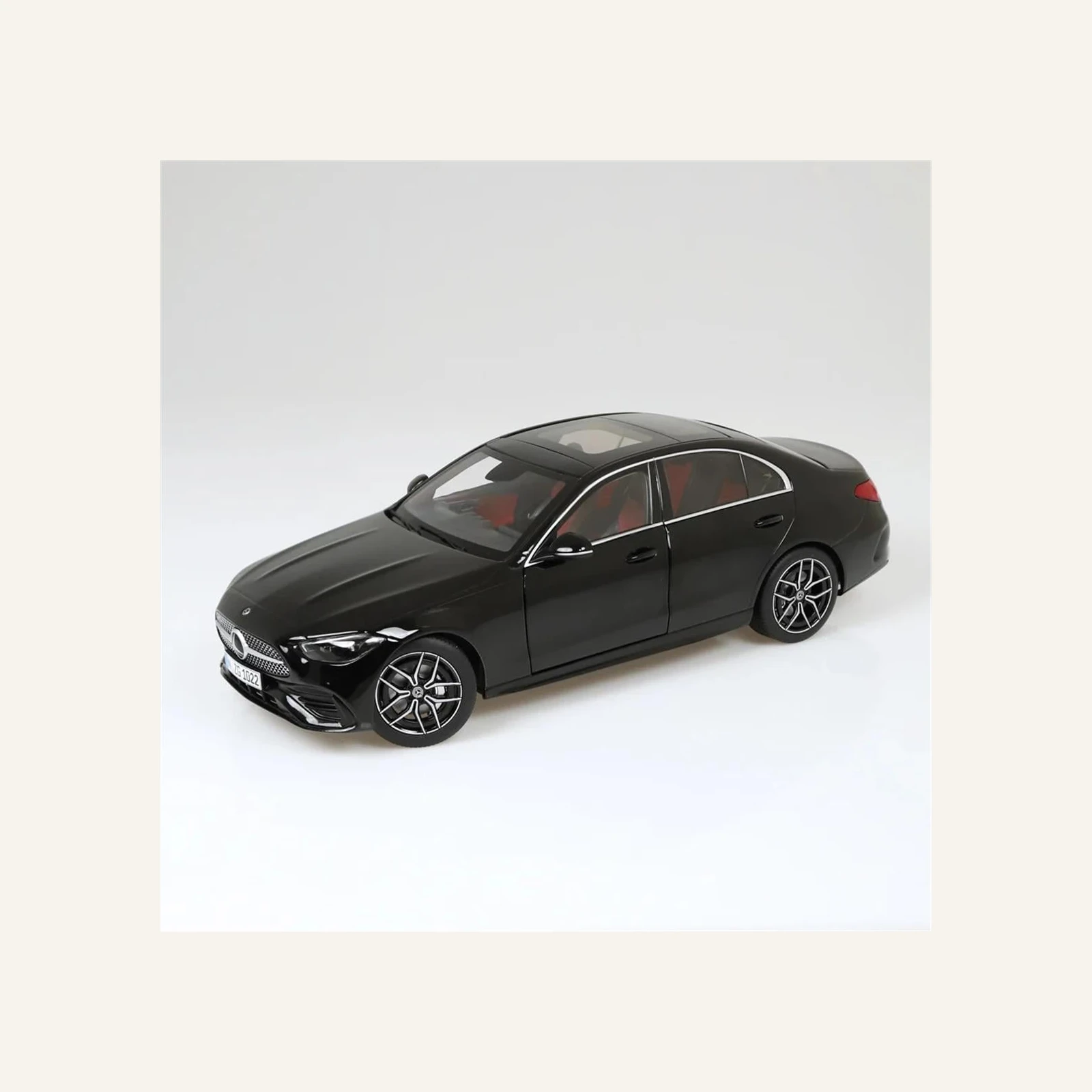NZG 1022/50 1/18 Ölçek, Mercedes-Benz C-Class Araba, Siyah