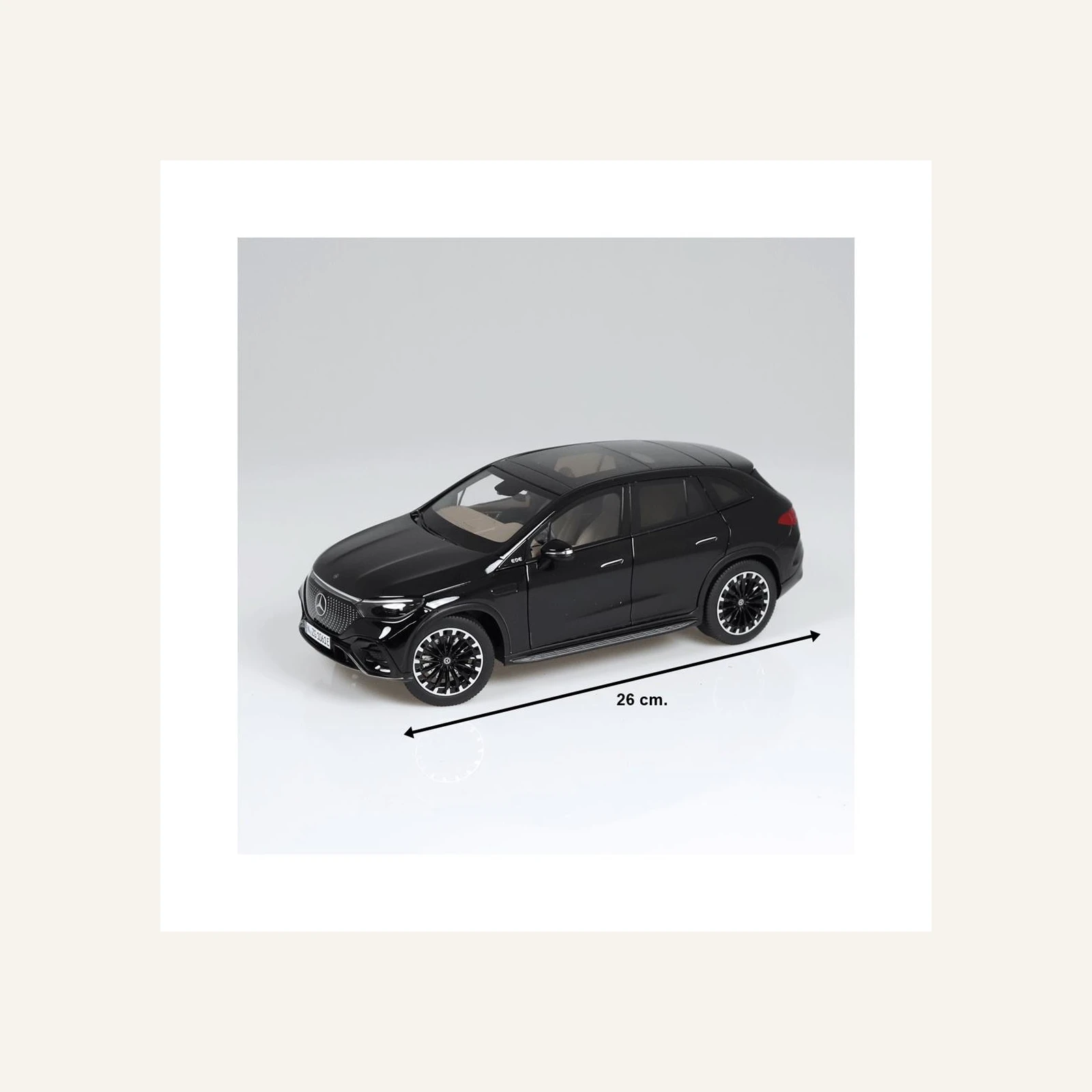 NZG 1061/50 1/18 Ölçek, Mercedes-Benz EQE AMG Line SUV, Metalik Siyah