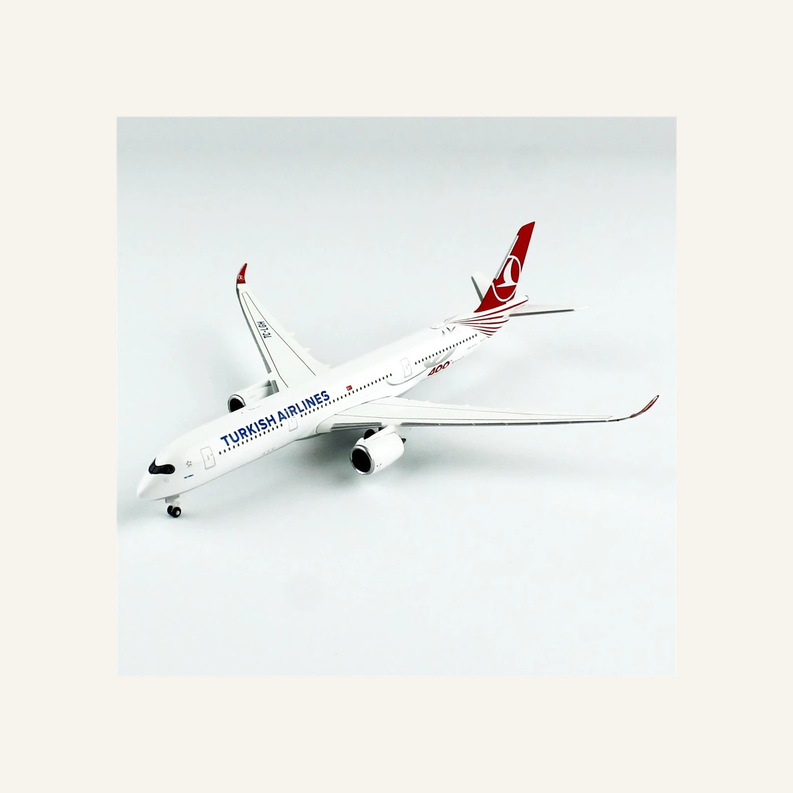 Herpa 537230 1/500 Ölçek, THY Airbus A350-900 (400th Aircraft)- TC-LGH (Tek Yürek), Metal