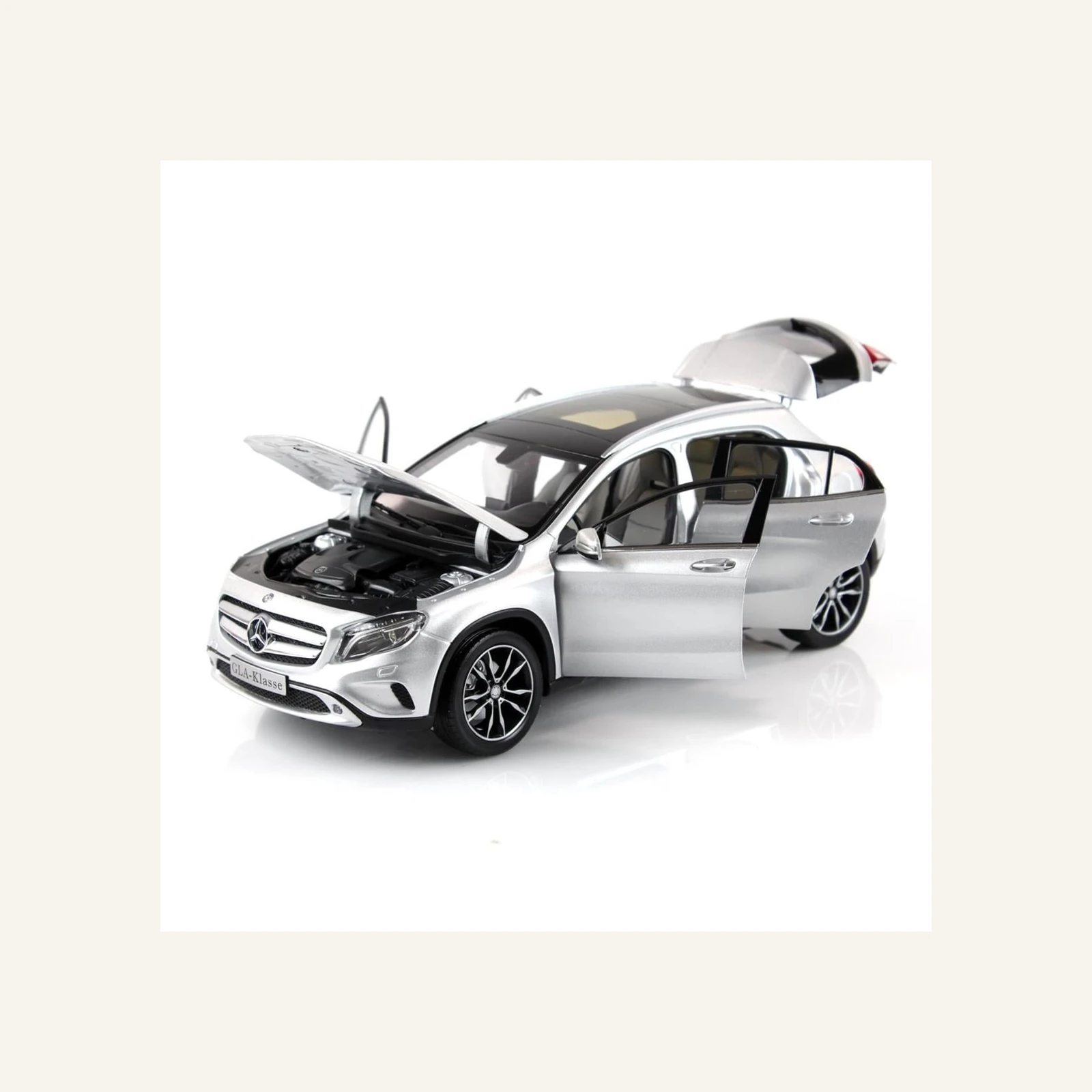 Norev B66960267 1/18 Ölçek, Mercedes Benz GLA (X156) 2013, Polar Silver Metallic