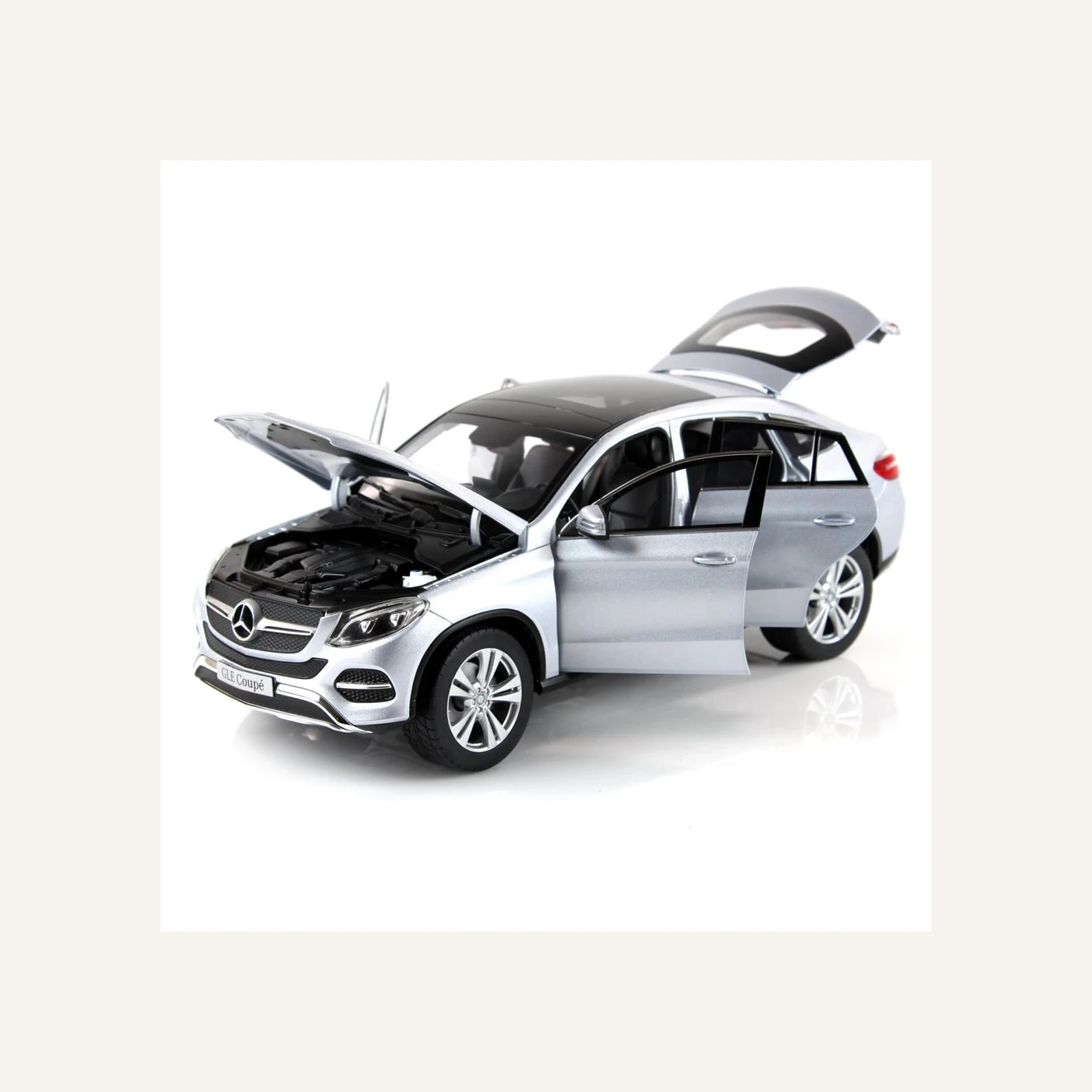 Norev B66960358 1/18 Ölçek, Mercedes Benz GLE Coupe 2015, Diamond Silver