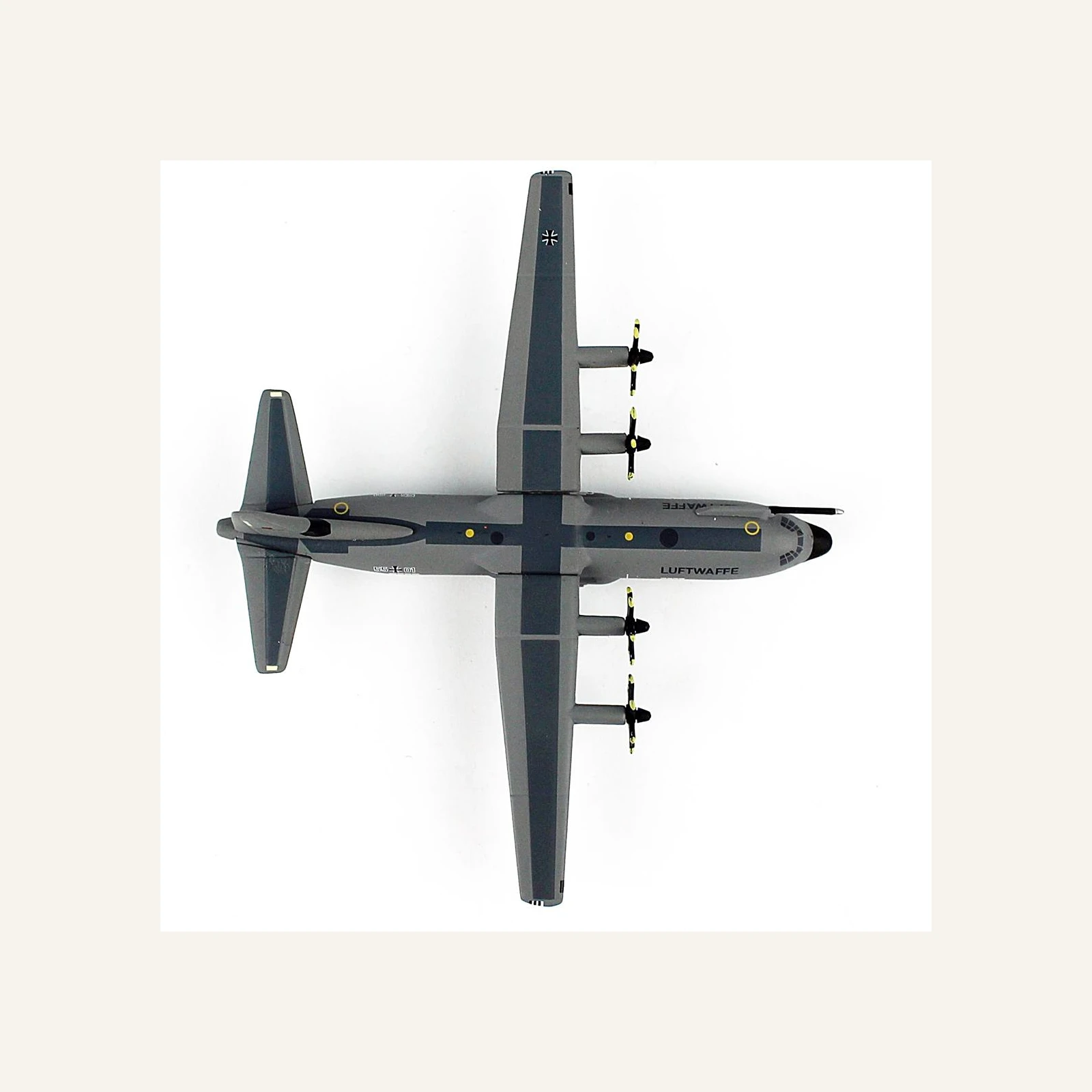Herpa 537438 1/500 Ölçek, Luftwaffe C-130J-30 Super Hercules, Metal