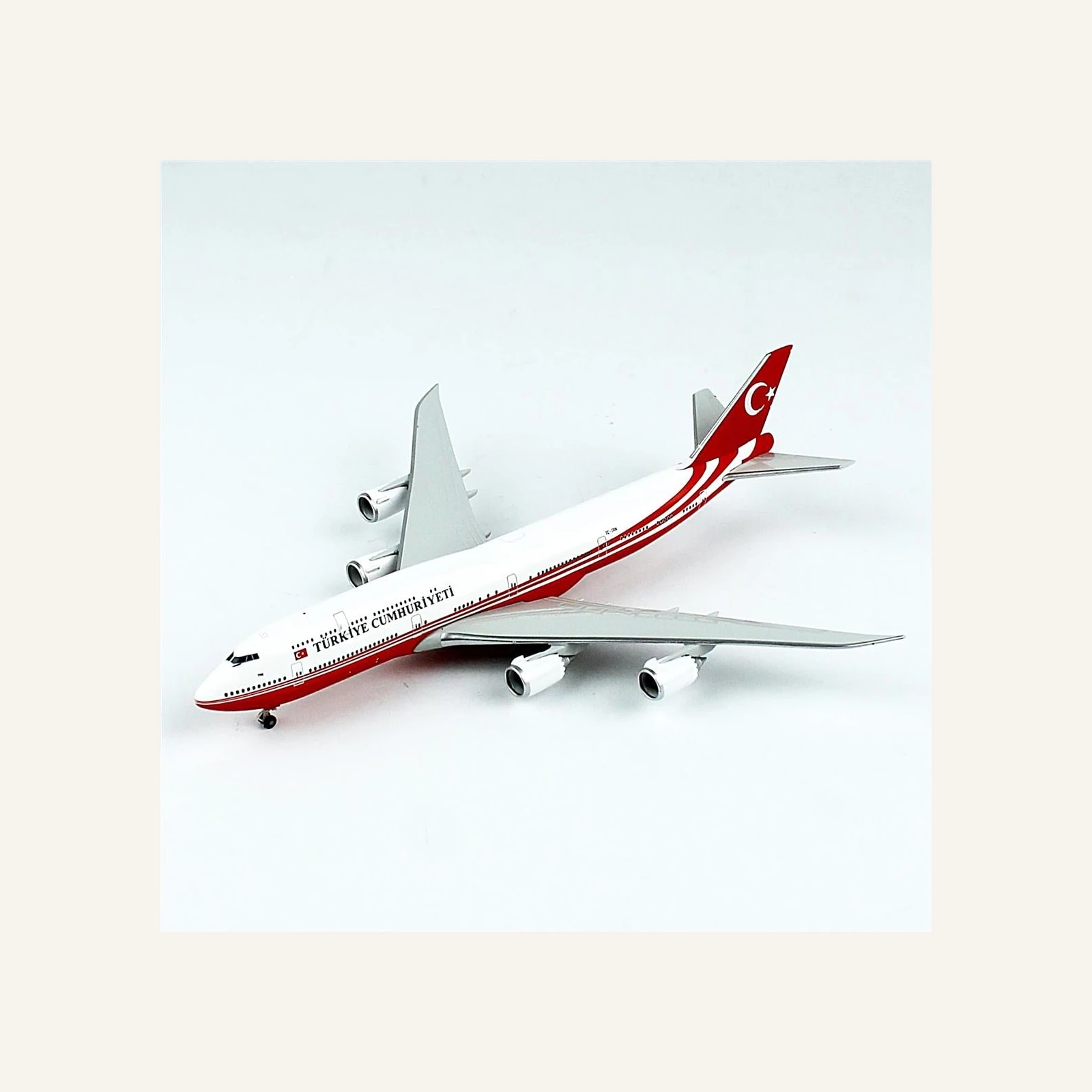 Herpa 537520 1/500 Ölçek, Türkiye Cumhuriyeti, Boeing 747-8 BBJ, Metal