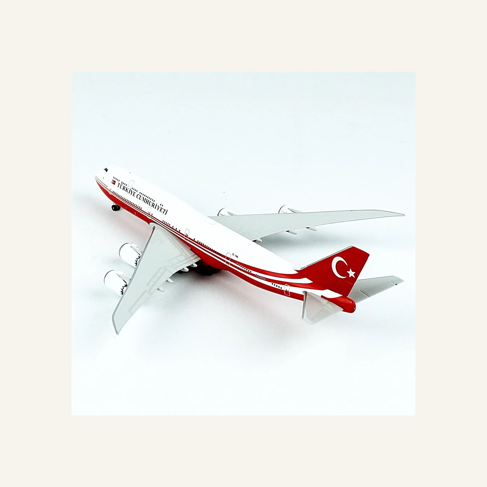 Herpa 537520 1/500 Ölçek, Türkiye Cumhuriyeti, Boeing 747-8 BBJ, Metal