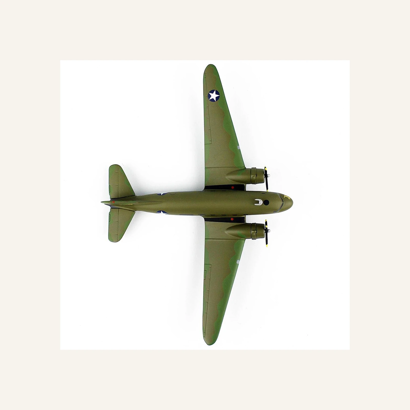 Herpa 572606 1/200 Ölçek, USAAF/Vintage Wings, Douglas C-53 Skytrooper, Metal