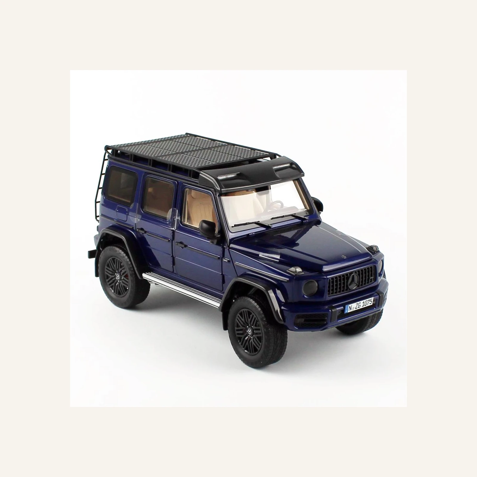 NZG 1075.1/20 1/18 Ölçek, Mercedes-AMG G 63 Arazi Aracı, Mistik Mavi
