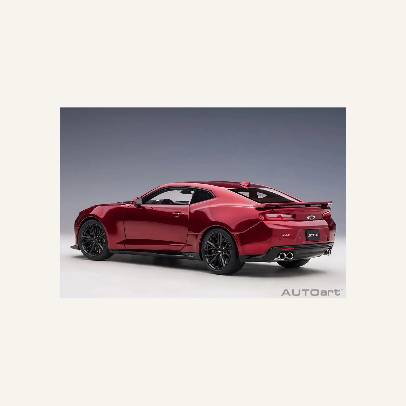 AUTOART 71208 1/18 Ölçek, CHEVROLET - CAMARO ZL1 COUPE 2017