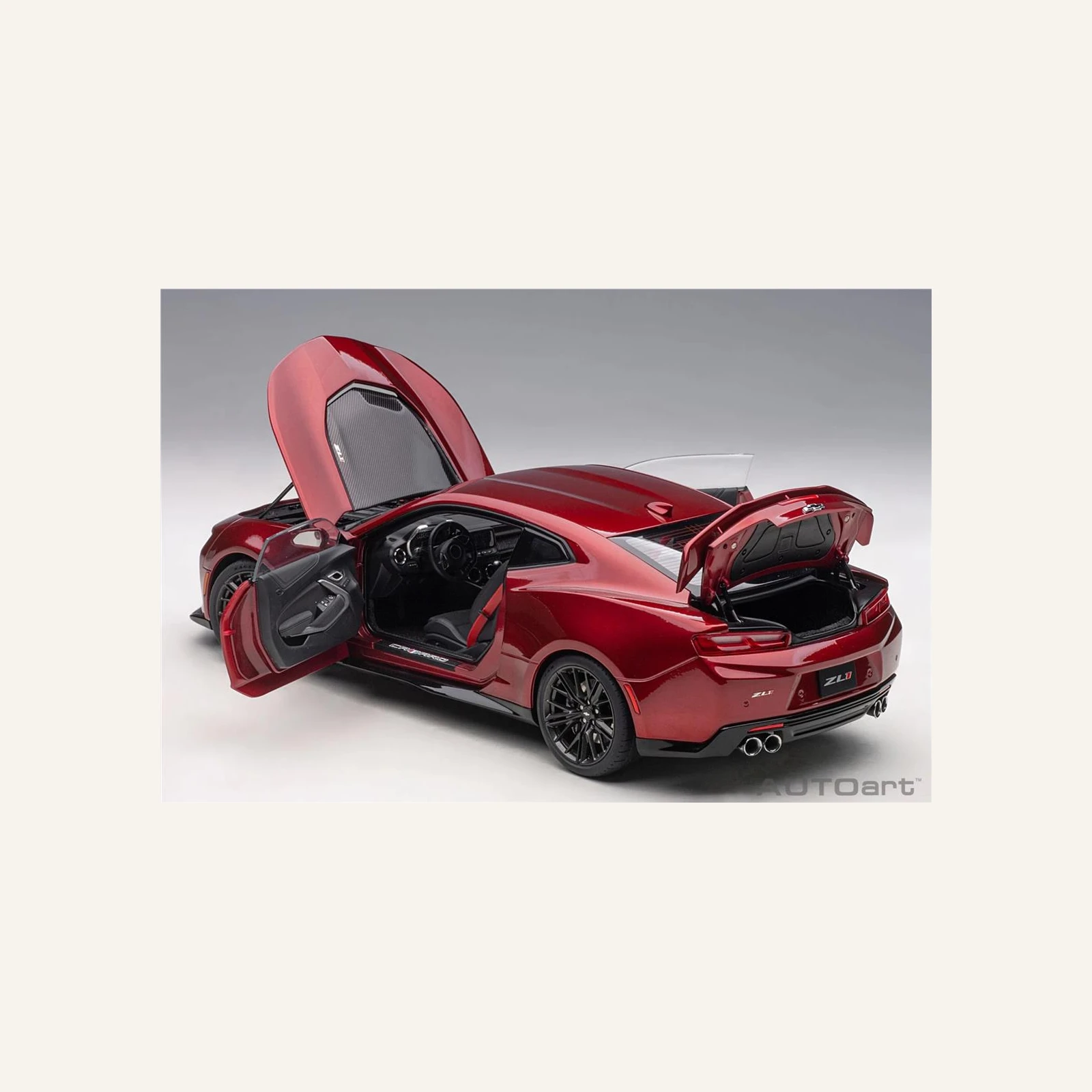 AUTOART 71208 1/18 Ölçek, CHEVROLET - CAMARO ZL1 COUPE 2017