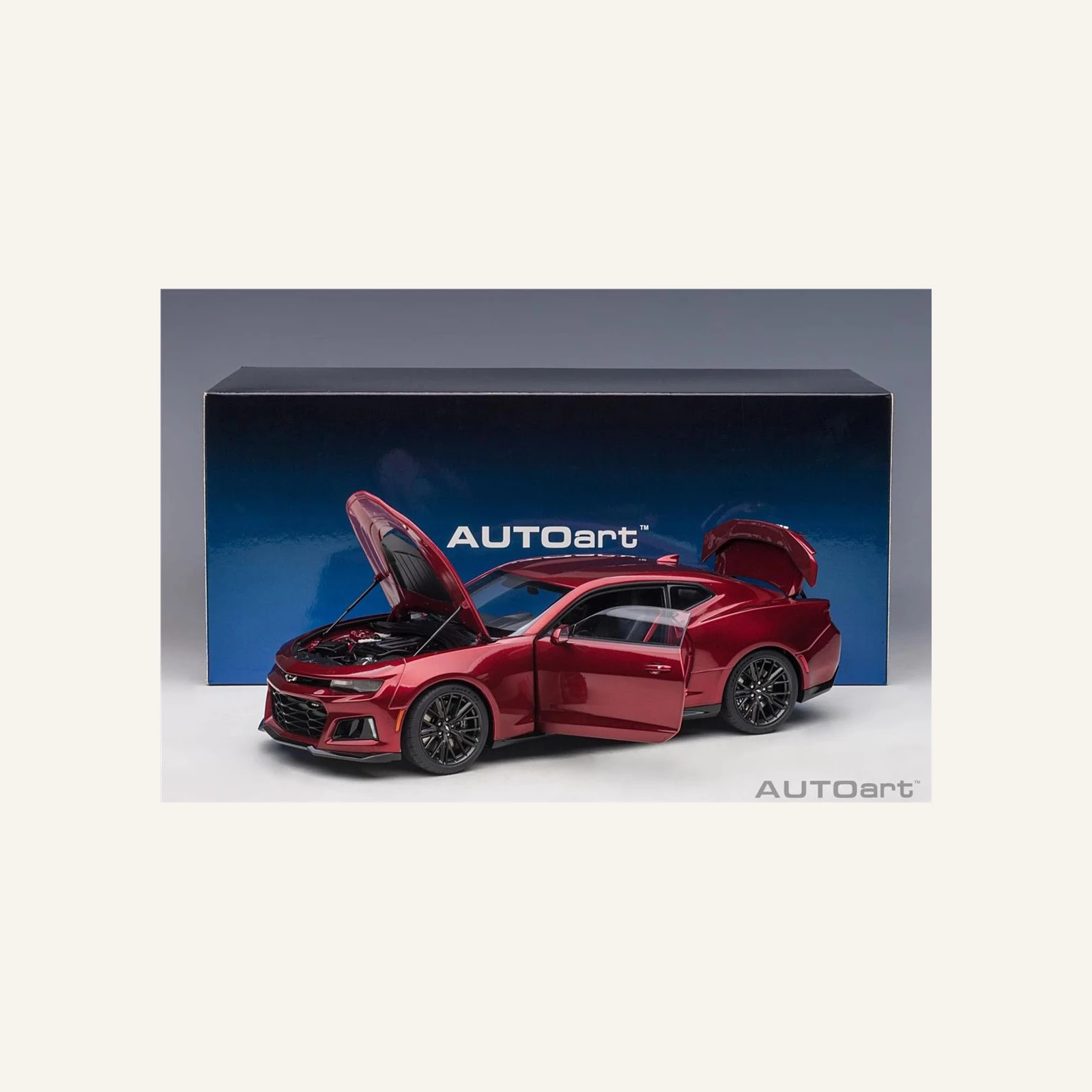 AUTOART 71208 1/18 Ölçek, CHEVROLET - CAMARO ZL1 COUPE 2017