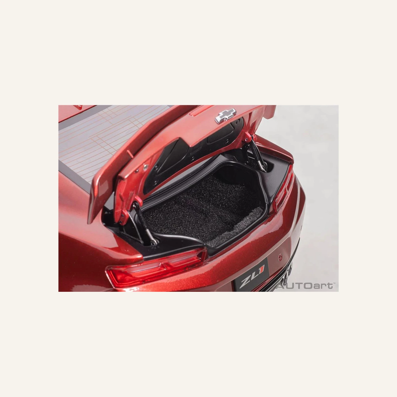 AUTOART 71208 1/18 Ölçek, CHEVROLET - CAMARO ZL1 COUPE 2017