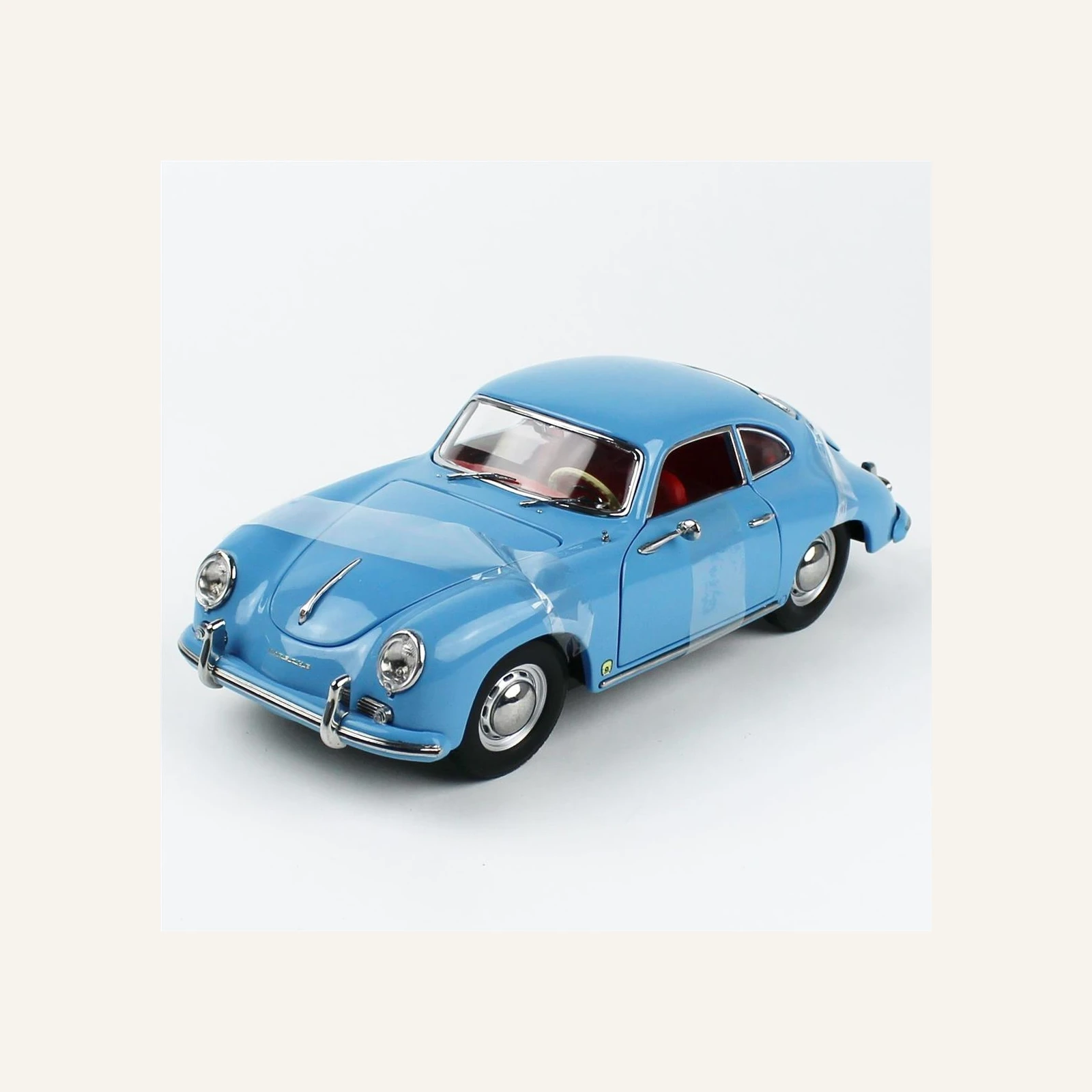 Sunstar 1342 1/18 Ölçek, 1957 Porsche 356A 1500 GS Carrera GT, Parlak Mavi