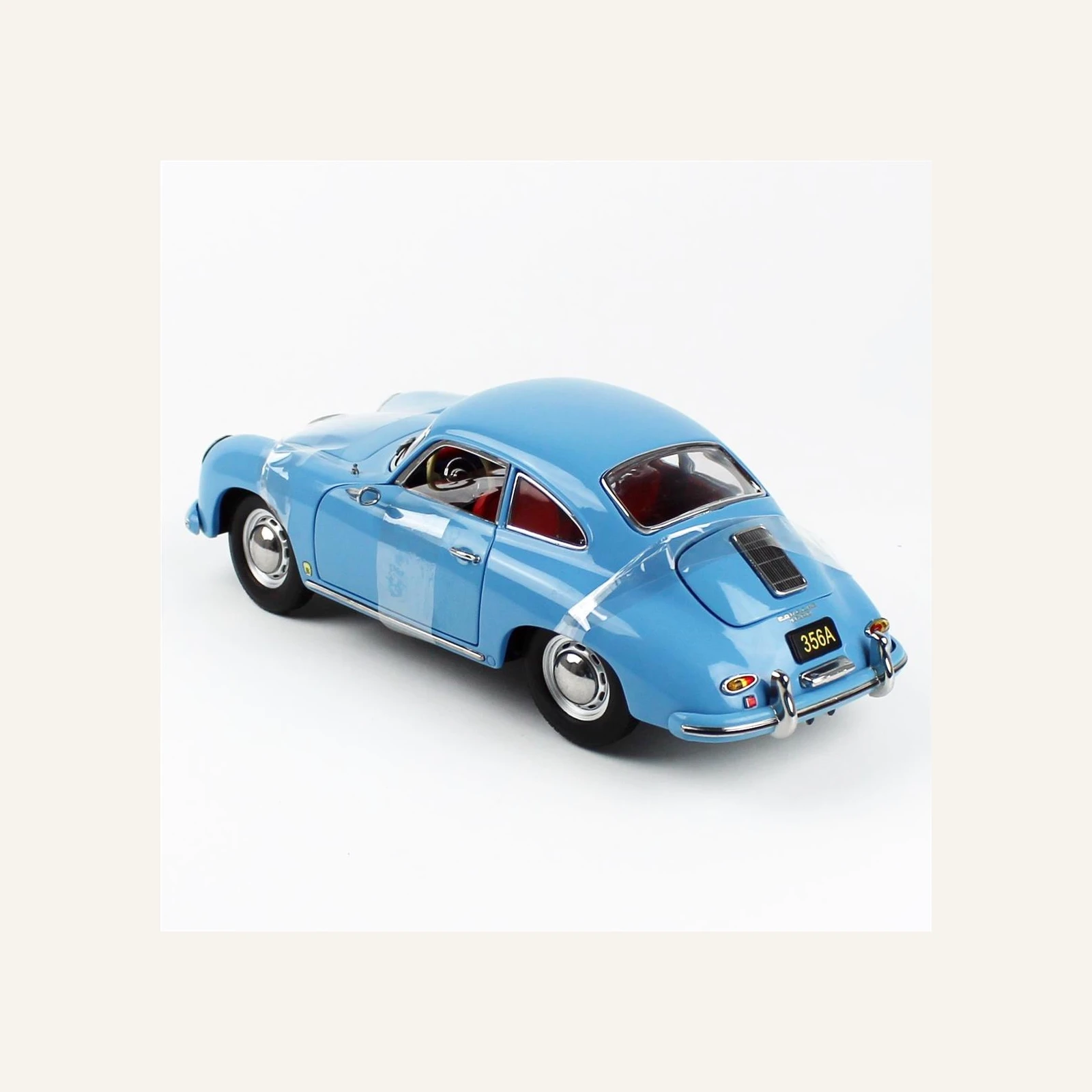 Sunstar 1342 1/18 Ölçek, 1957 Porsche 356A 1500 GS Carrera GT, Parlak Mavi