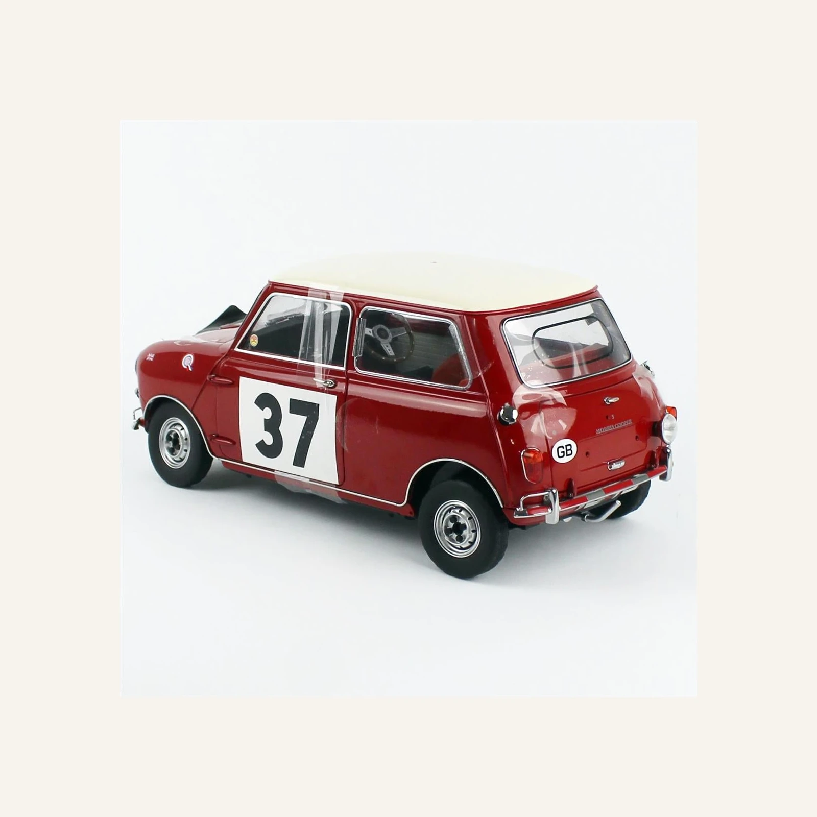 Sunstar 5326 1/12 Ölçek, Mini Cooper S - 37 P.Hopkirk/H. Liddon, Winner Rally Monaco 1964