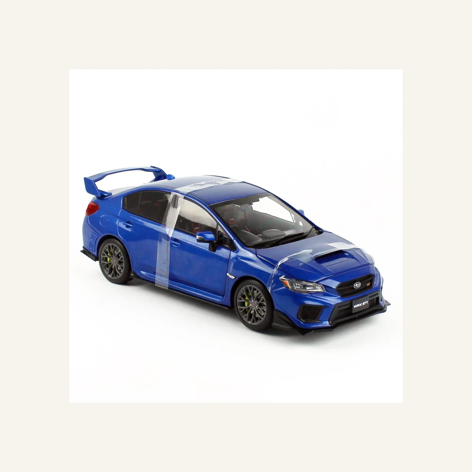 Sunstar 5555 1/18 Ölçek, Subaru WRX STI 2018 Customised Version, Mavi
