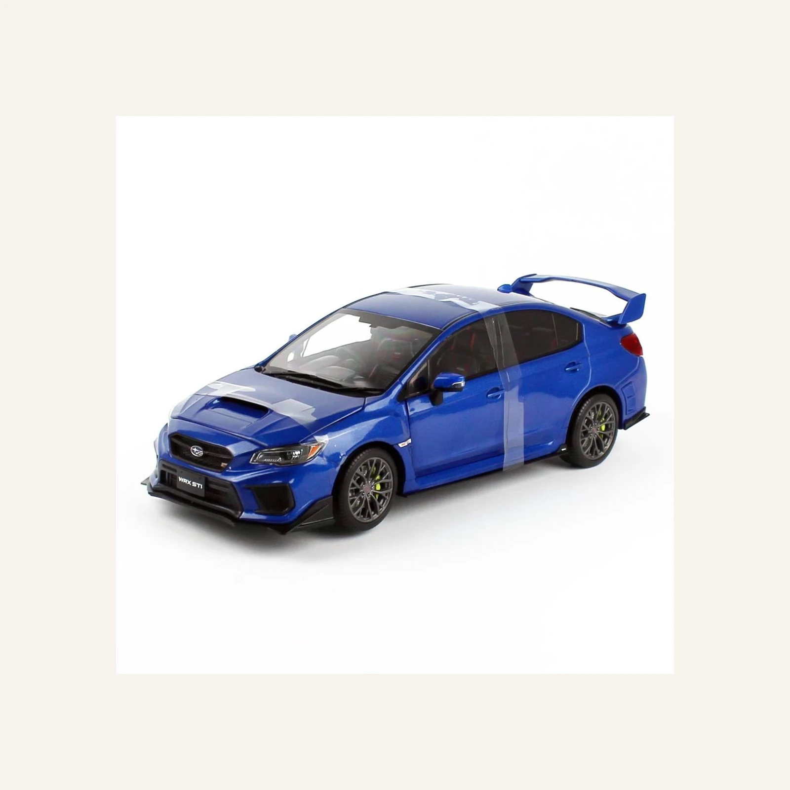 Sunstar 5555 1/18 Ölçek, Subaru WRX STI 2018 Customised Version, Mavi