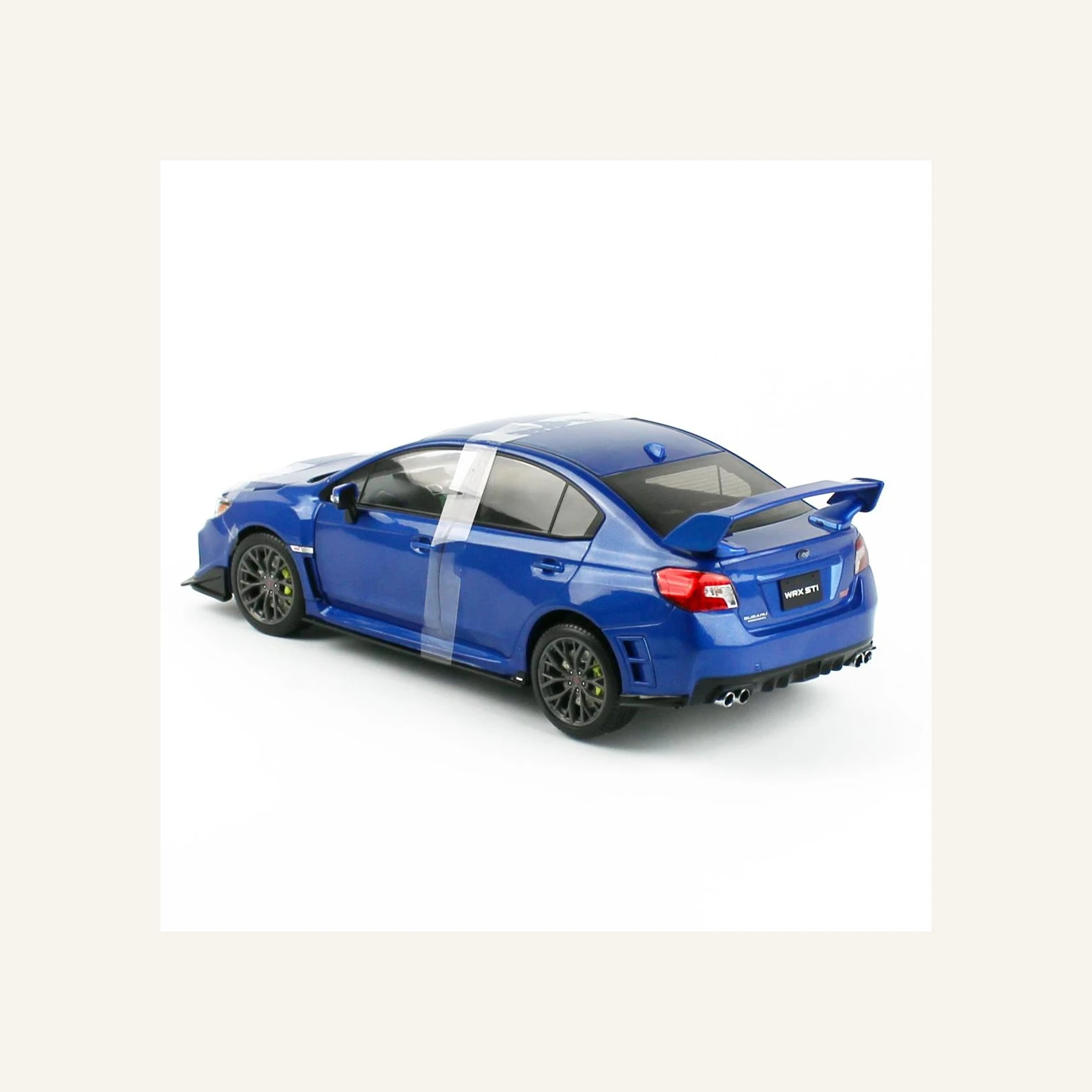 Sunstar 5555 1/18 Ölçek, Subaru WRX STI 2018 Customised Version, Mavi