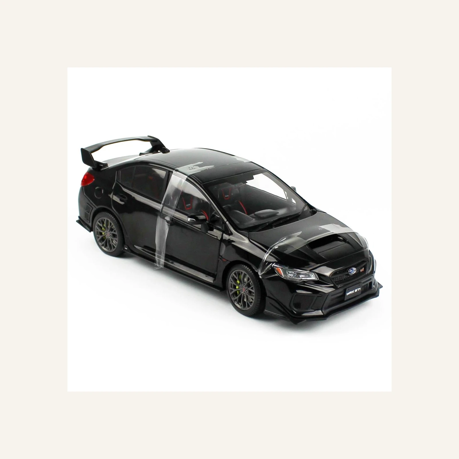 Sunstar 5557 1/18 Ölçek, Subaru WRX STI 2018 Customised Version, Siyah