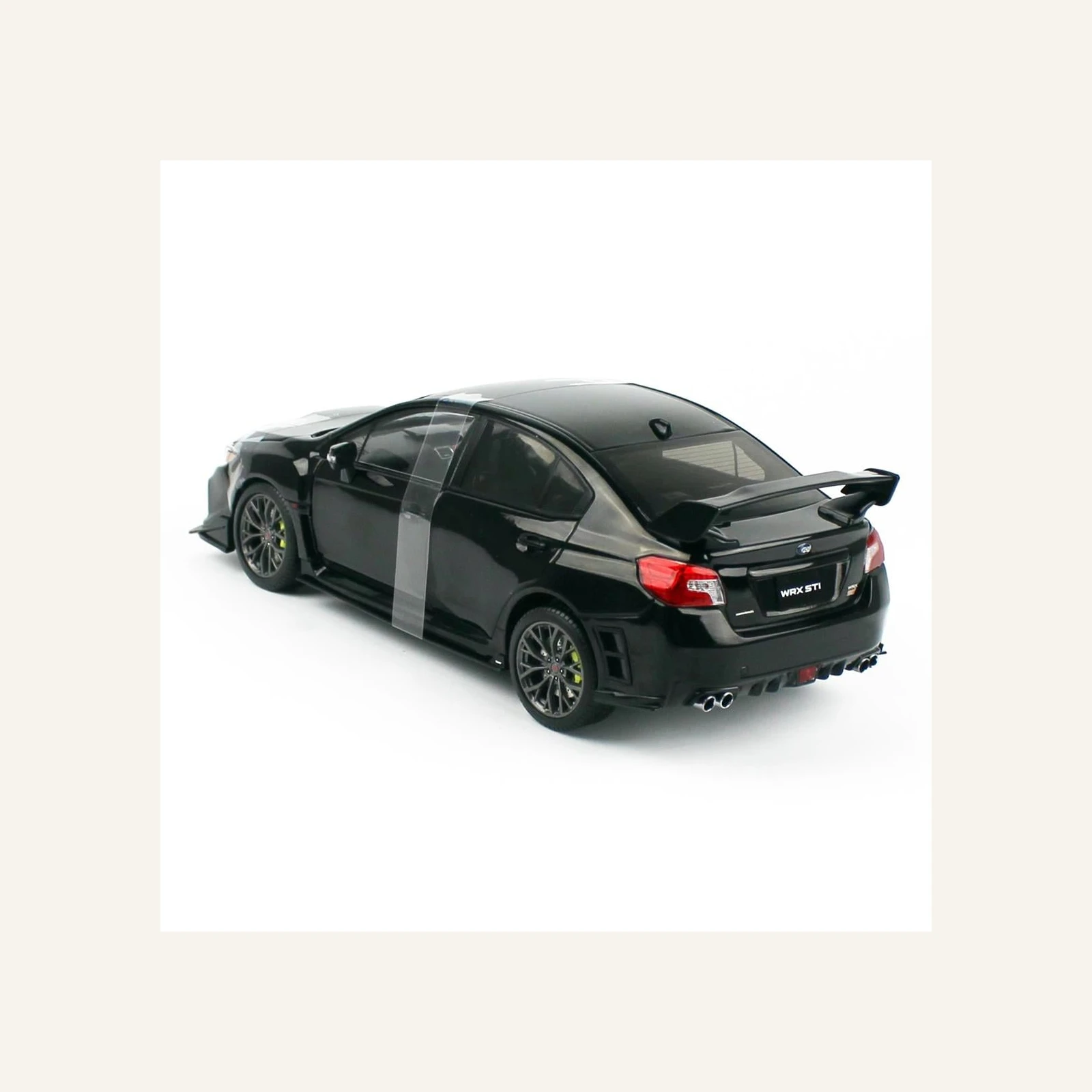Sunstar 5557 1/18 Ölçek, Subaru WRX STI 2018 Customised Version, Siyah