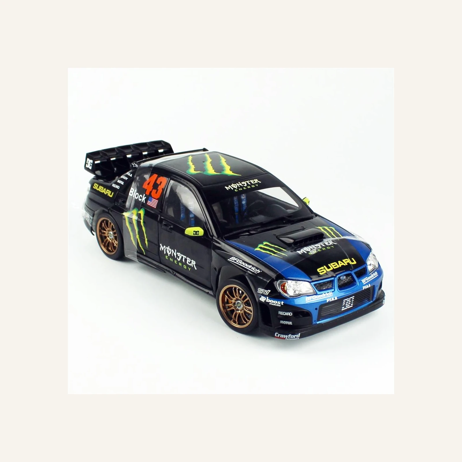Sunstar 5582R 1/18 Ölçek, Subaru Impreza WRC06, Ken Block Gymkhana 2008