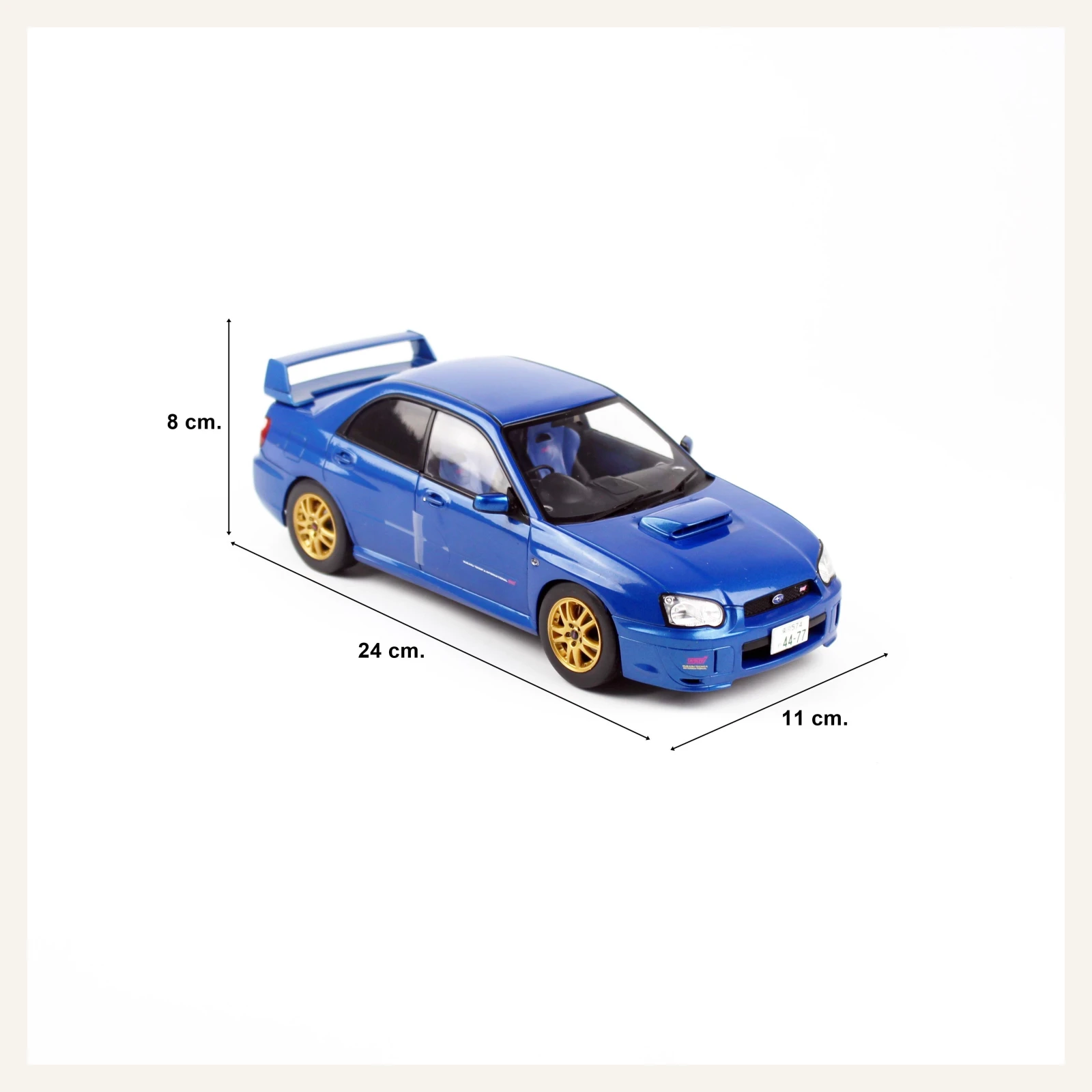 SOLİDO 1/18 Ölçek Subaru İmprezza WRX STI 2003