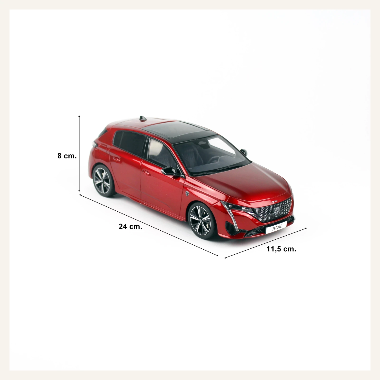 Otto-Mobile 1/18 Ölçek, Peugeot 308 GT 2022