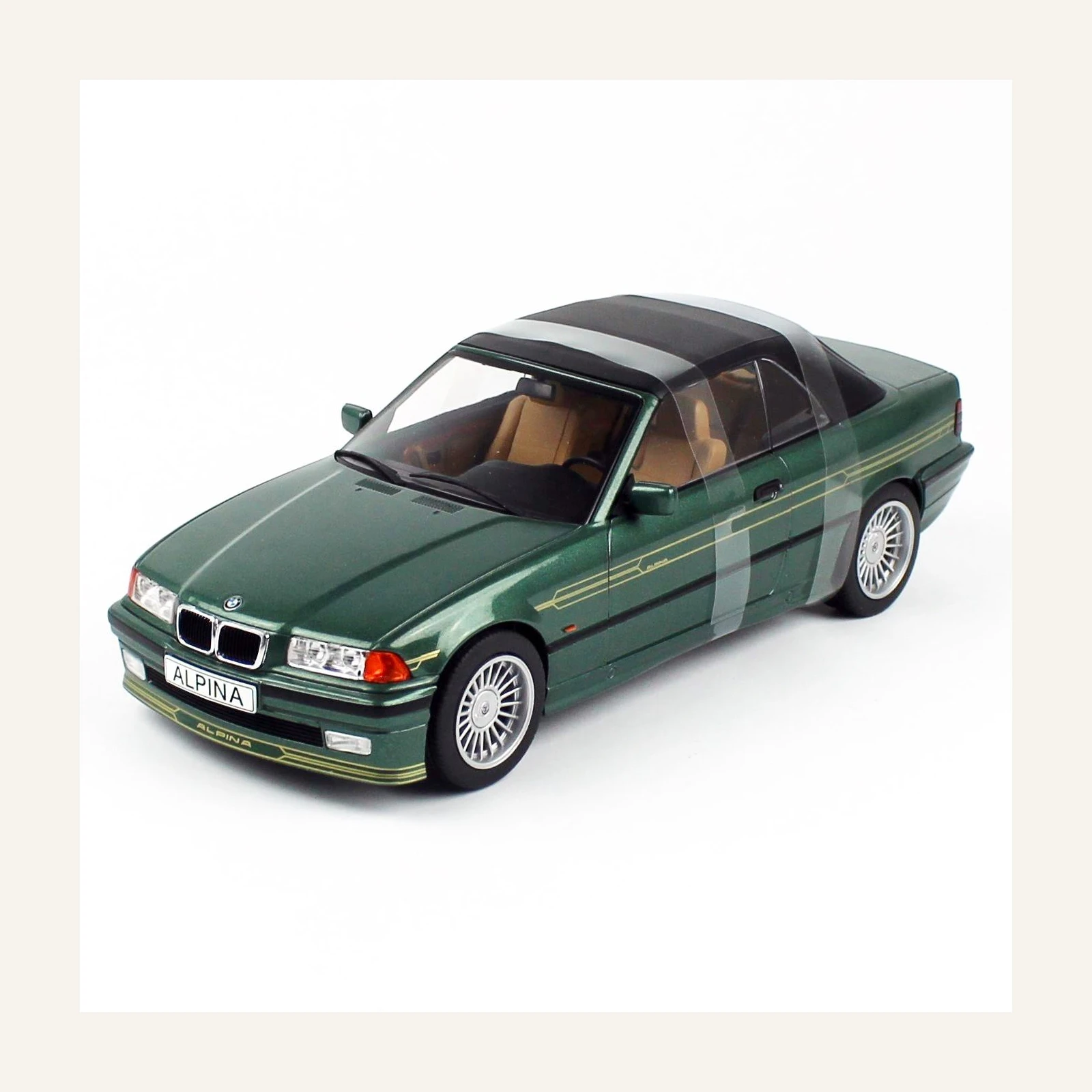 MCG BMW 3 Seri B3 3.2 (E36 Kasa) Alpina Convertible 1995, YEŞİL