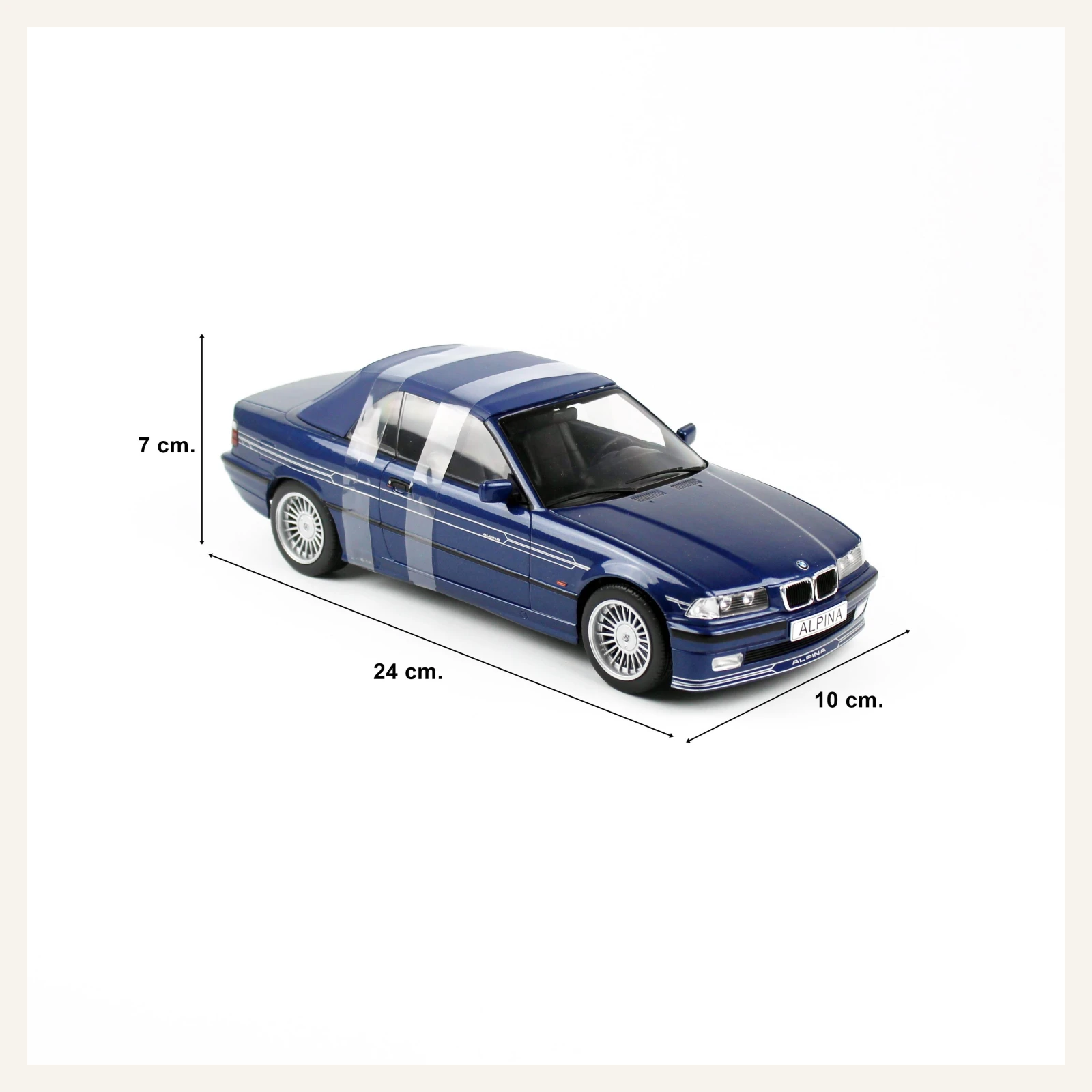 MCG BMW 3 Seri B3 3.2 (E36 Kasa) Alpina Convertible 1995, MAVİ