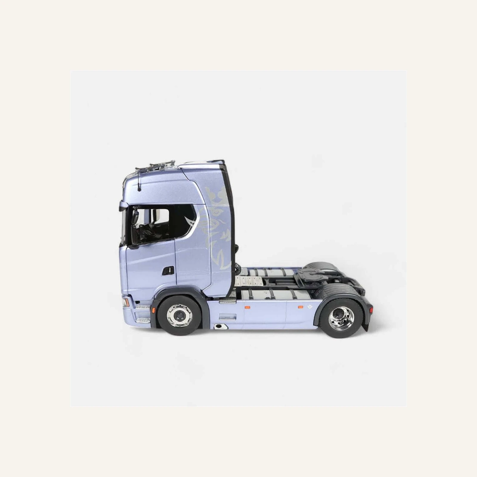 NZG 1019/22 1/18 Ölçek, Scania V8 730S Çekici (Fiction Mavi)