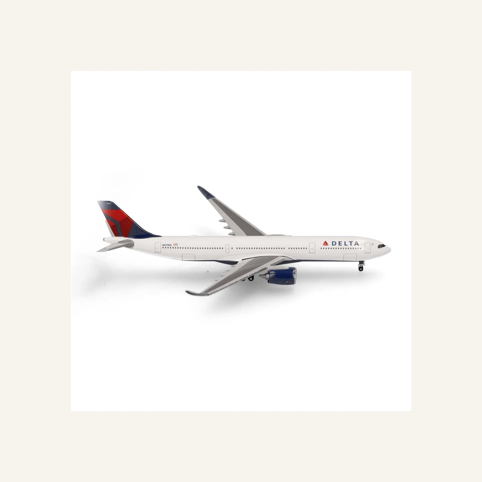 Herpa 533515-001 1/500 Ölçek, Delta Hava Yolları Airbus A330-900neo - N417DX, Metal