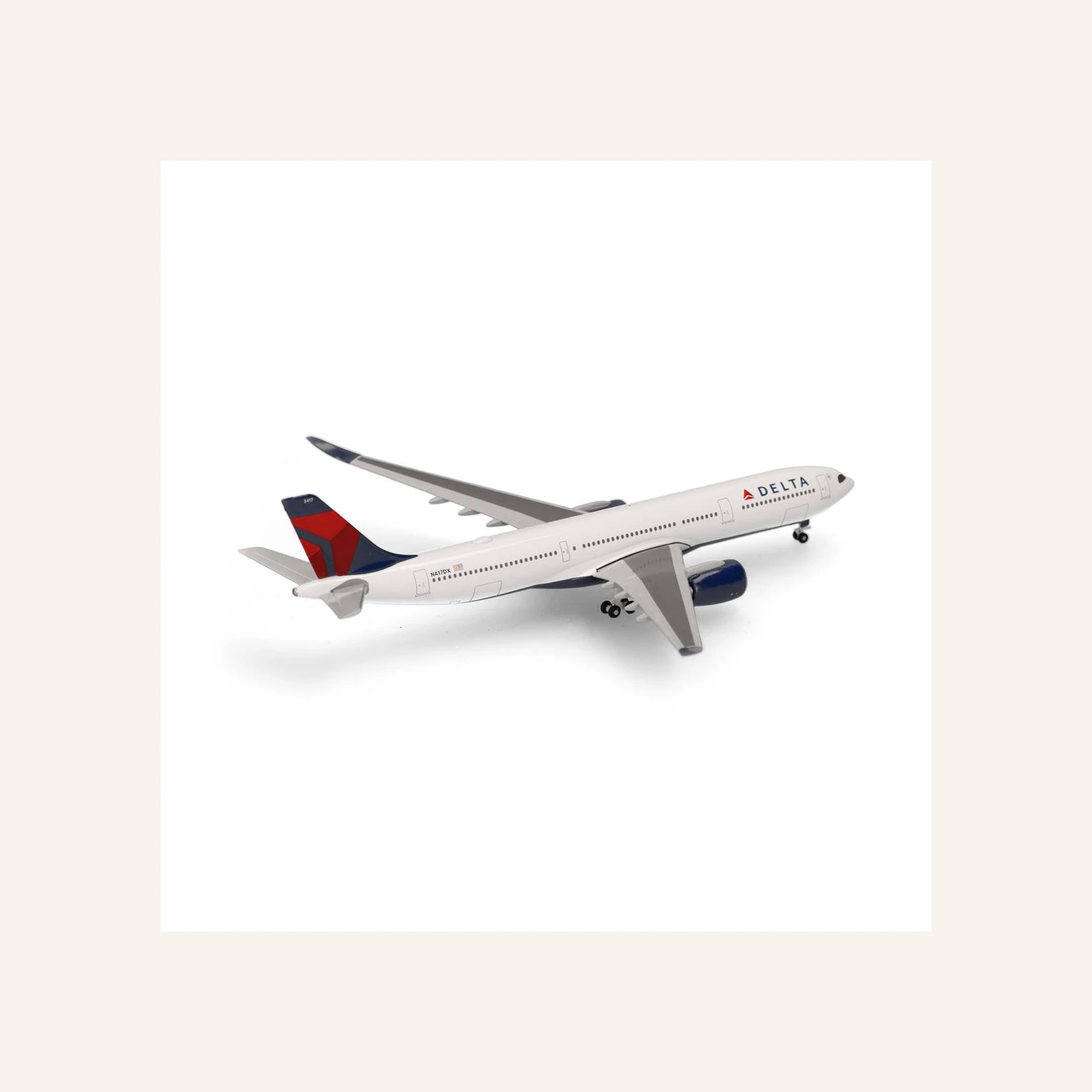 Herpa 533515-001 1/500 Ölçek, Delta Hava Yolları Airbus A330-900neo - N417DX, Metal