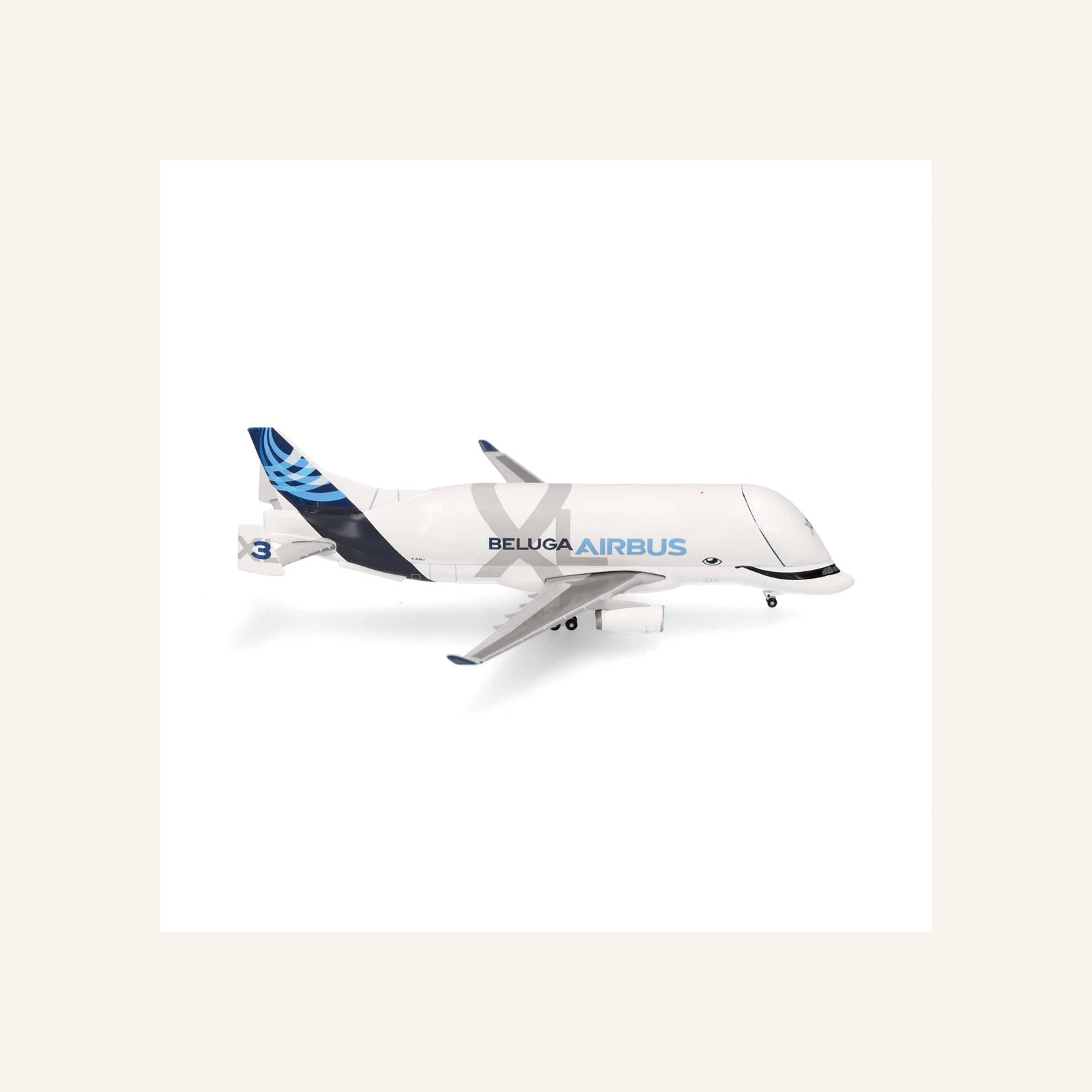 Herpa 534284-003 1/500 Ölçek, Airbus Industries A330-743L, BelugaXL - XL#3 - F-GXLI, Metal