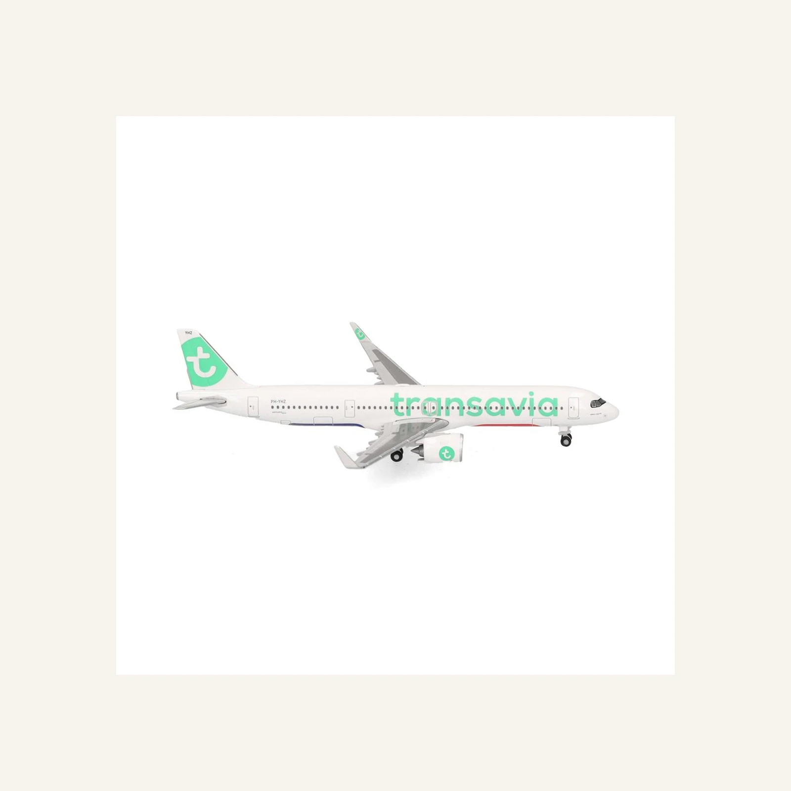 Herpa 537841 1/500 Ölçek, Transavia Airbus A321neo, PH-YHZ, Metal