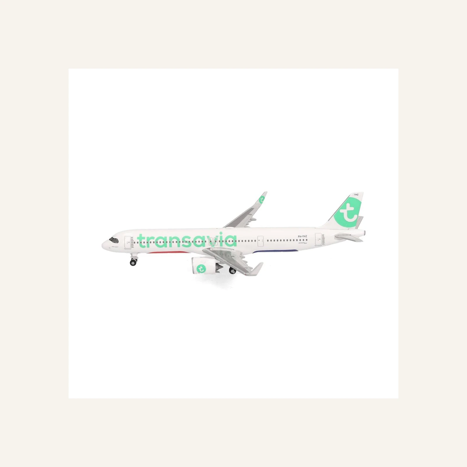 Herpa 537841 1/500 Ölçek, Transavia Airbus A321neo, PH-YHZ, Metal