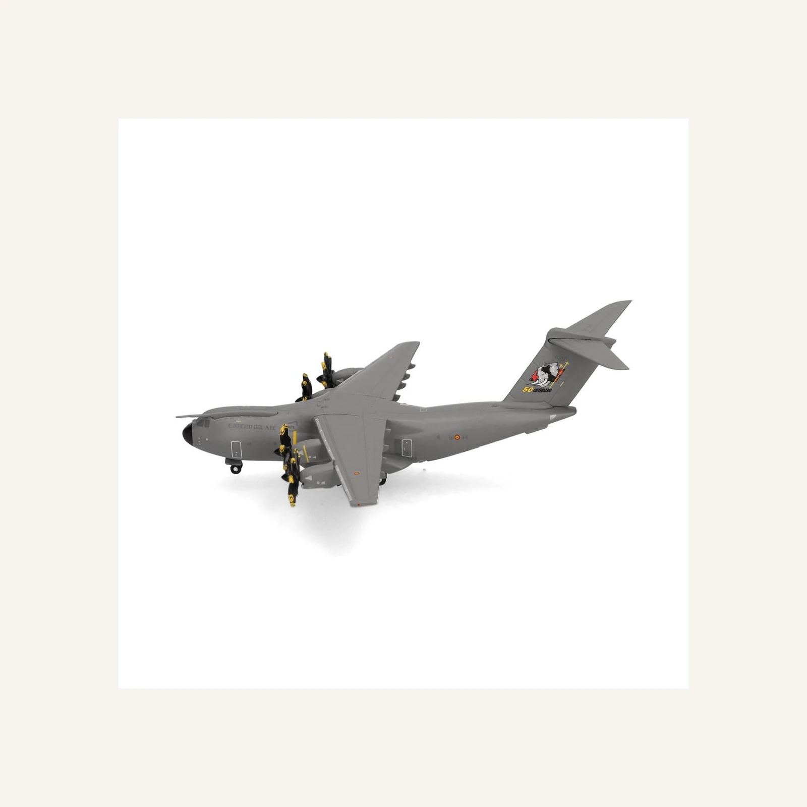 Herpa 537872 1/500 Ölçek, İspanya Hava Kuvvetleri Airbus A400M Atlas (T.23), Metal