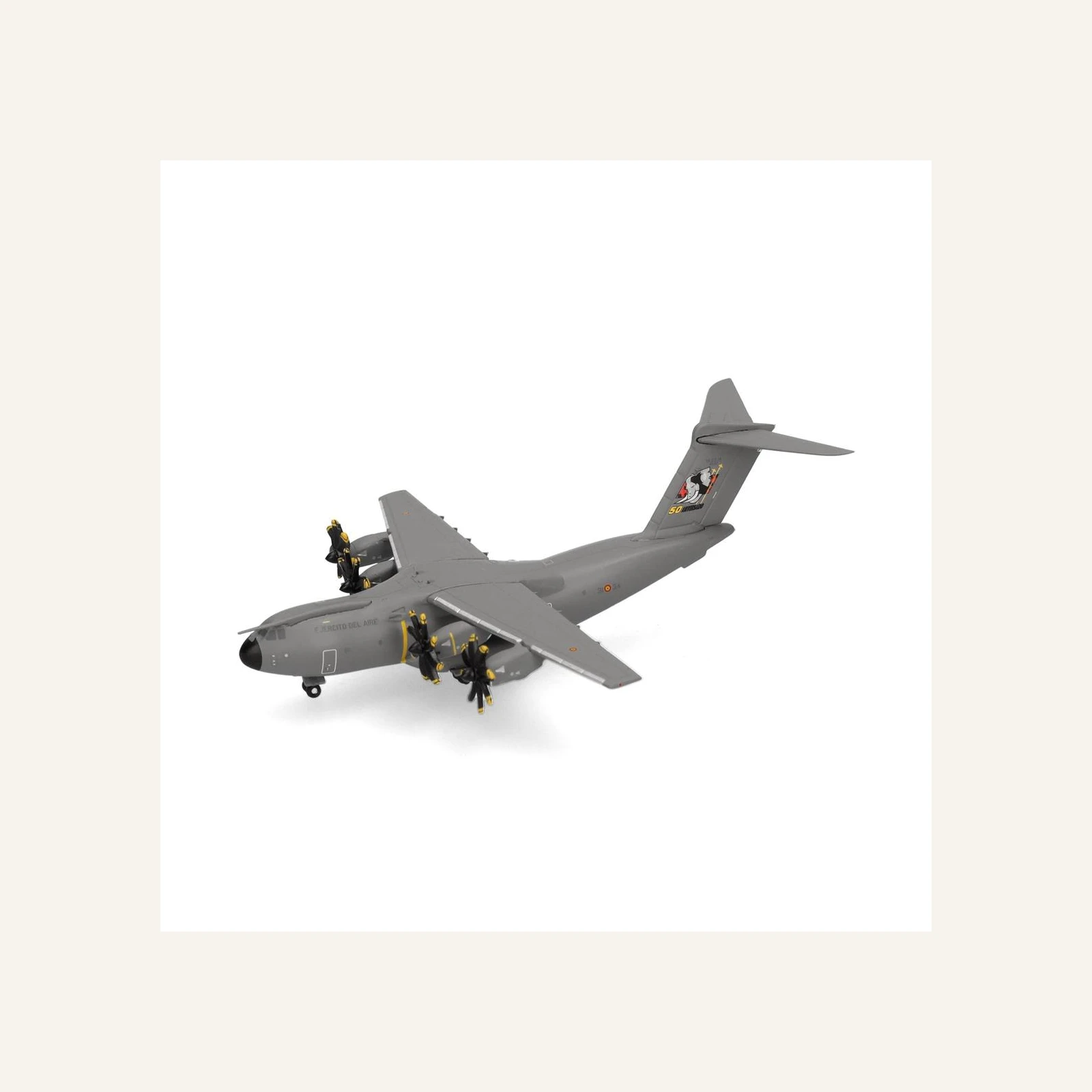 Herpa 537872 1/500 Ölçek, İspanya Hava Kuvvetleri Airbus A400M Atlas (T.23), Metal