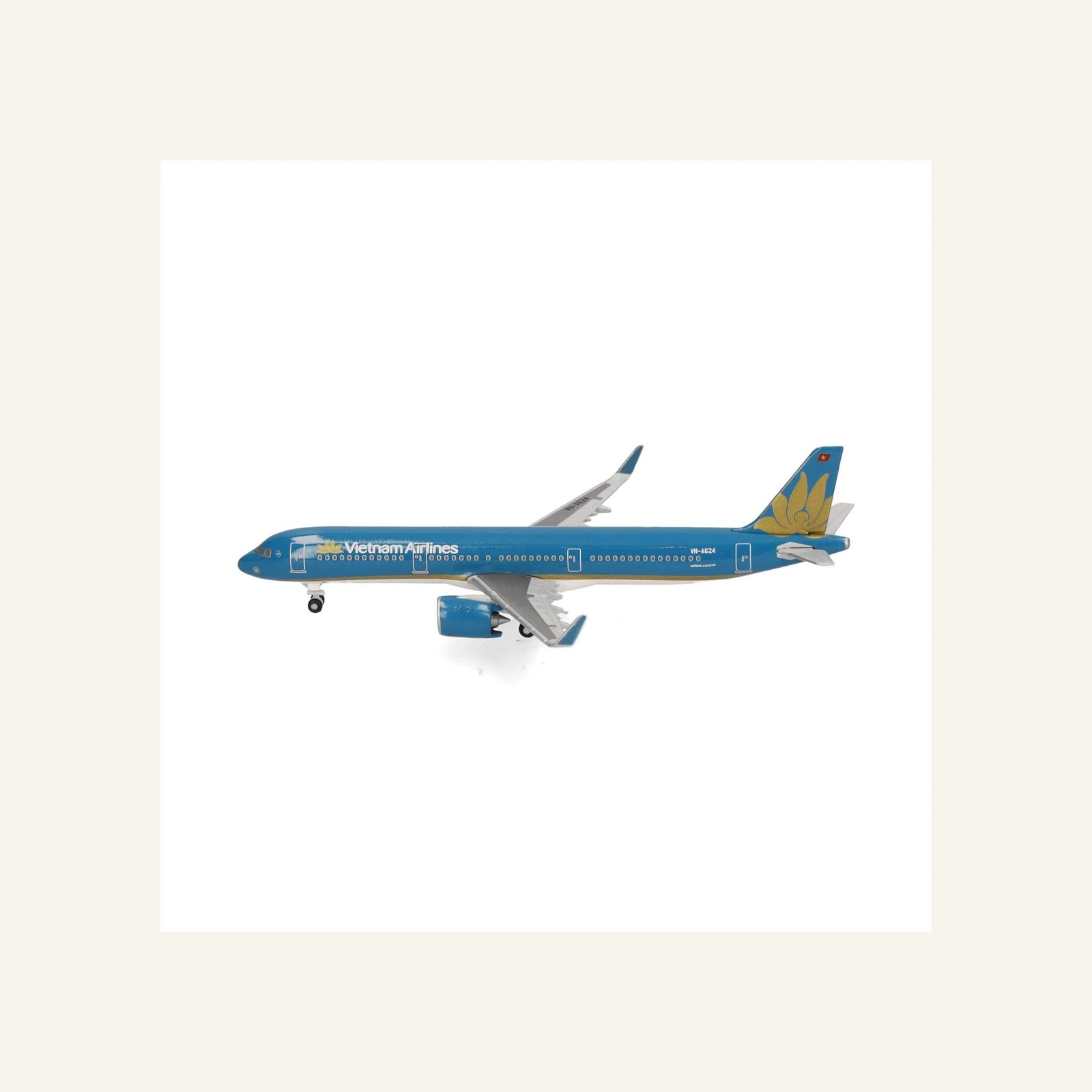 Herpa 537919 1/500 Ölçek, Vietnam Havayolları Airbus A321neo, VN-A624, Metal