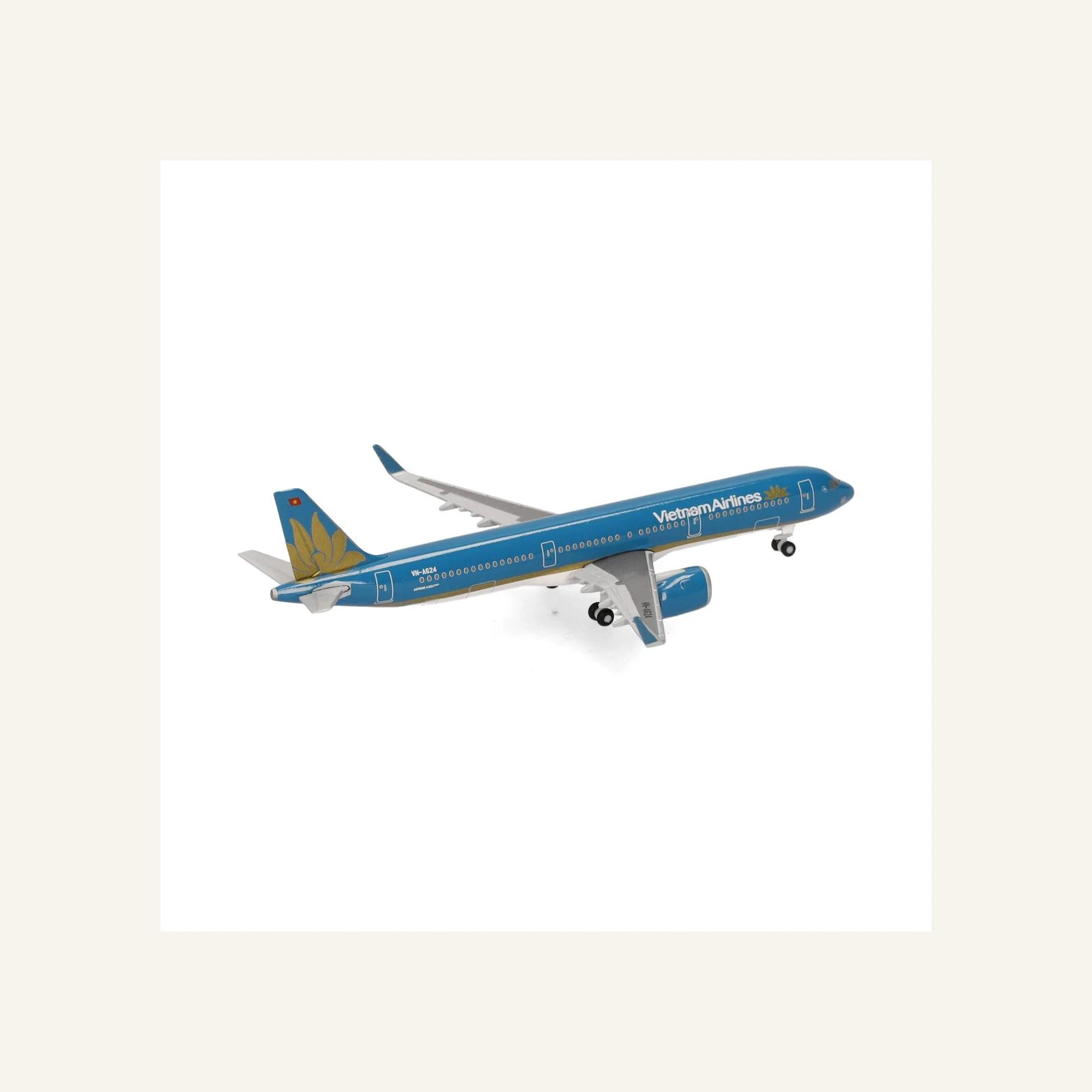 Herpa 537919 1/500 Ölçek, Vietnam Havayolları Airbus A321neo, VN-A624, Metal