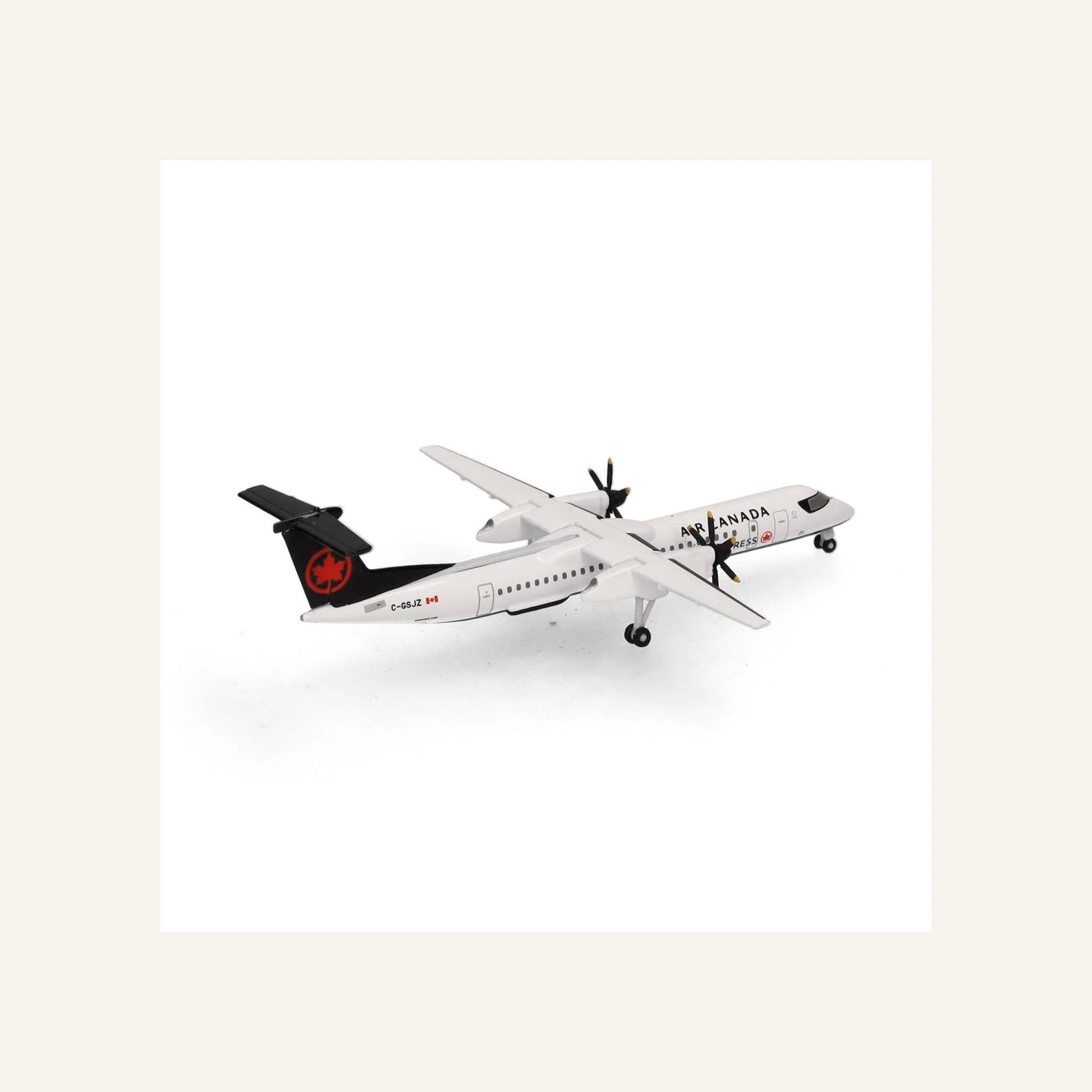 Herpa 538091 1/500 Ölçek, Air Canada Express Bombardier Q400, C-GSJZ, Metal