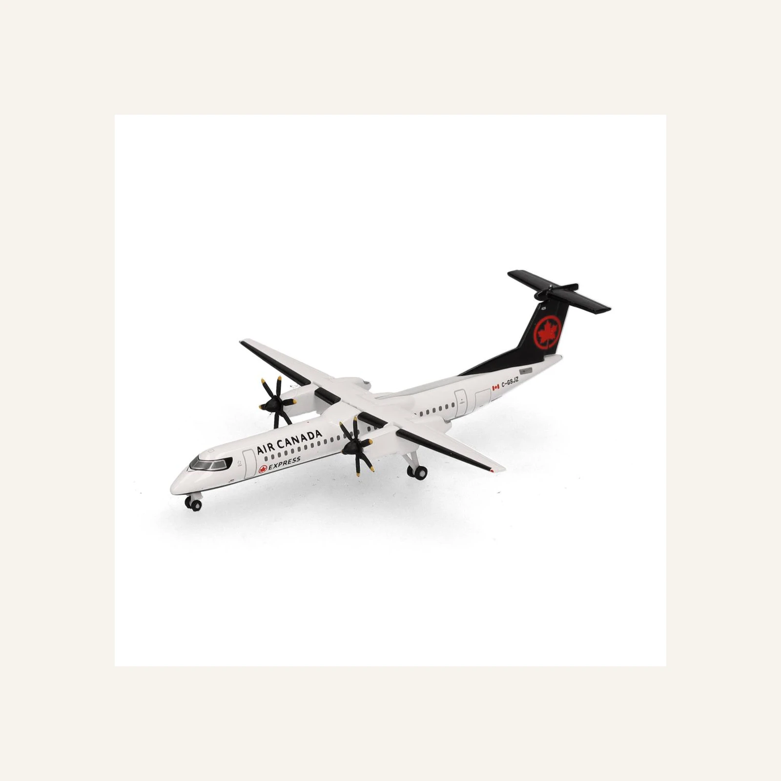 Herpa 538091 1/500 Ölçek, Air Canada Express Bombardier Q400, C-GSJZ, Metal