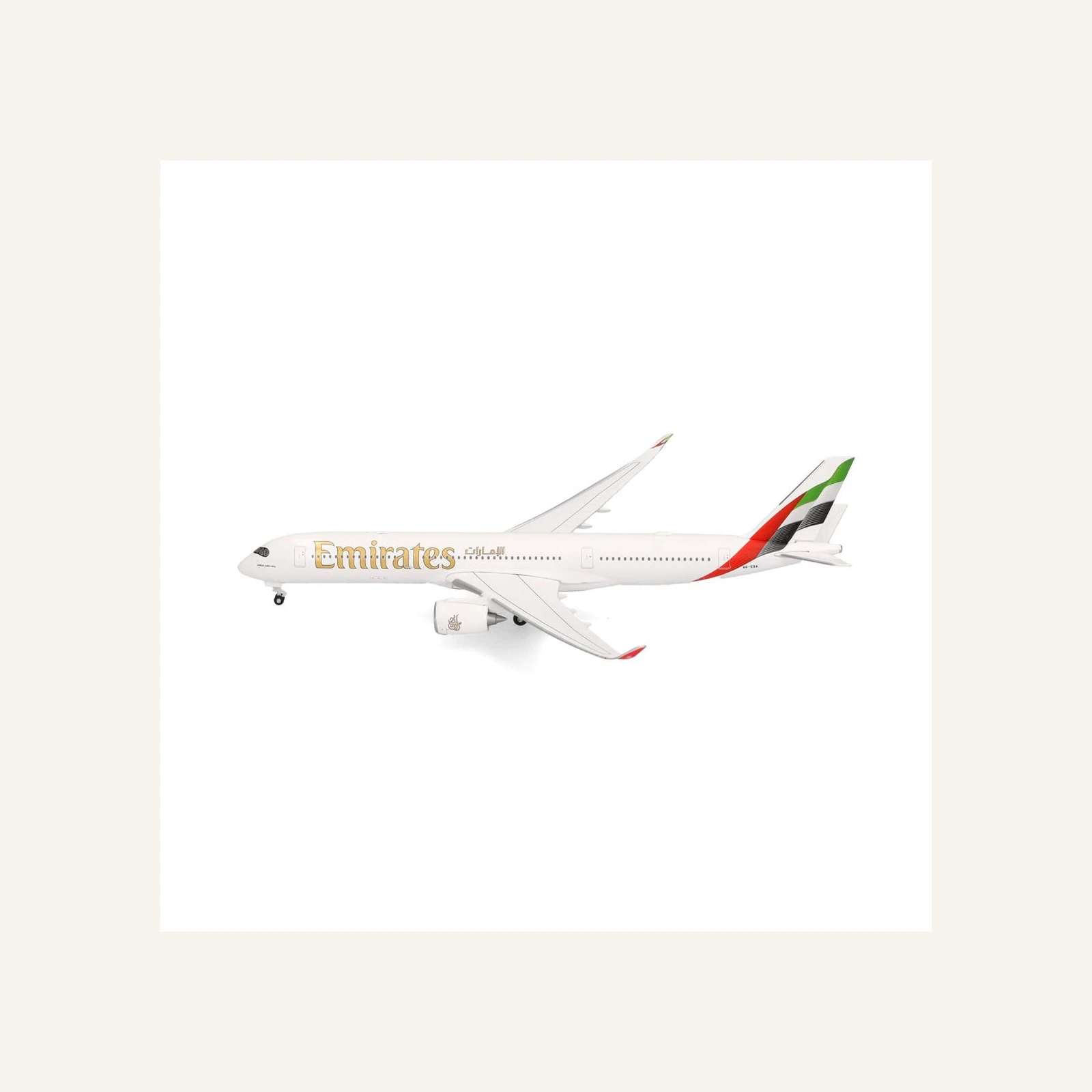 Herpa 538206 1/500 Ölçek, Emirates Airbus A350-900, A6-EXA, Metal