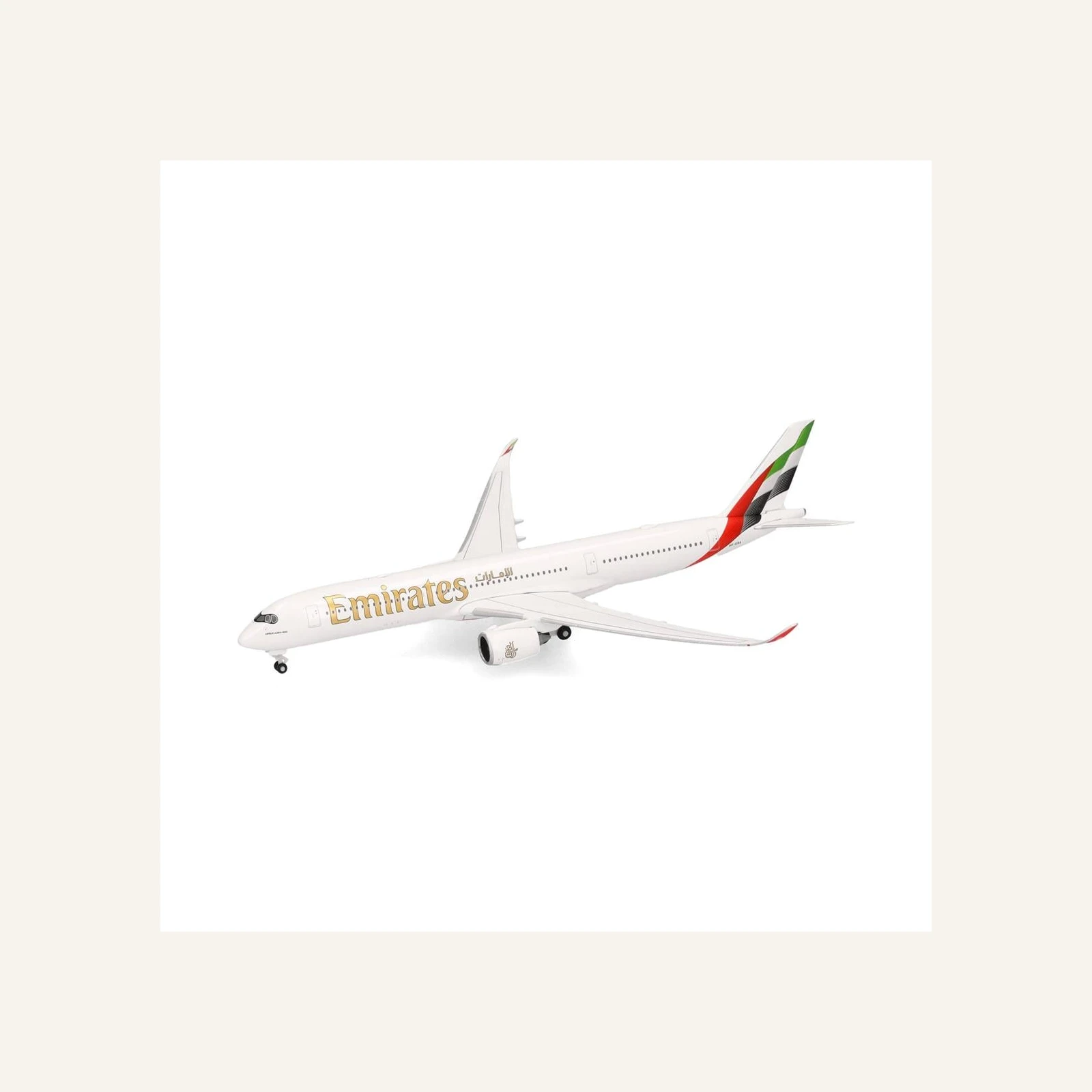 Herpa 538206 1/500 Ölçek, Emirates Airbus A350-900, A6-EXA, Metal