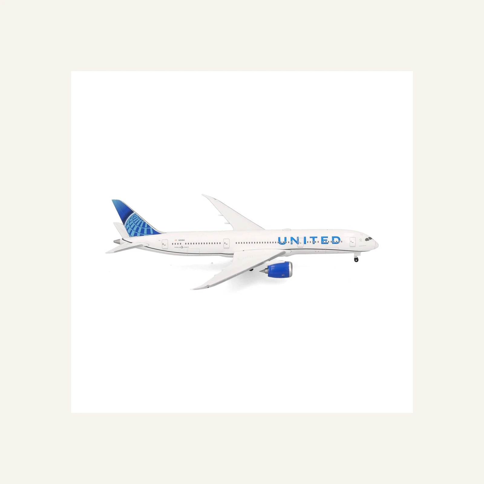 Herpa 538329 1/500 Ölçek, United Airlines Boeing 787-9 Dreamliner, N25982, Metal