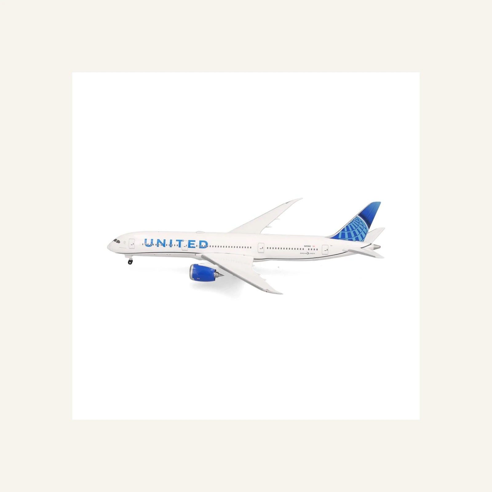 Herpa 538329 1/500 Ölçek, United Airlines Boeing 787-9 Dreamliner, N25982, Metal